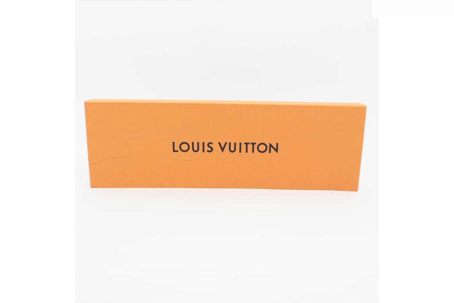 100% Silk Graphic Dual LV Logo Tie M78872 — view 5