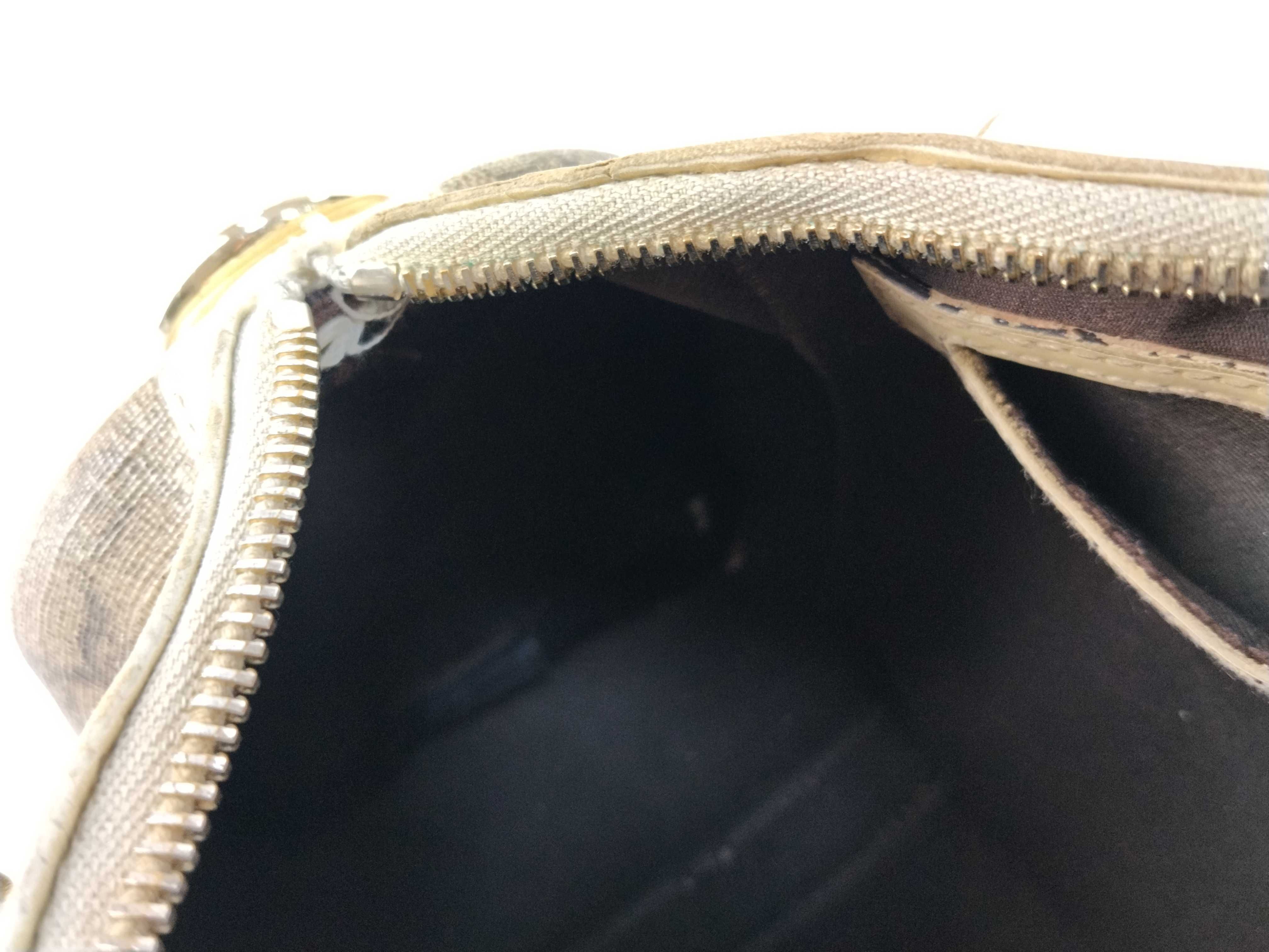 GG Canvas Mini Handbag, Beige x Ivory — view 14