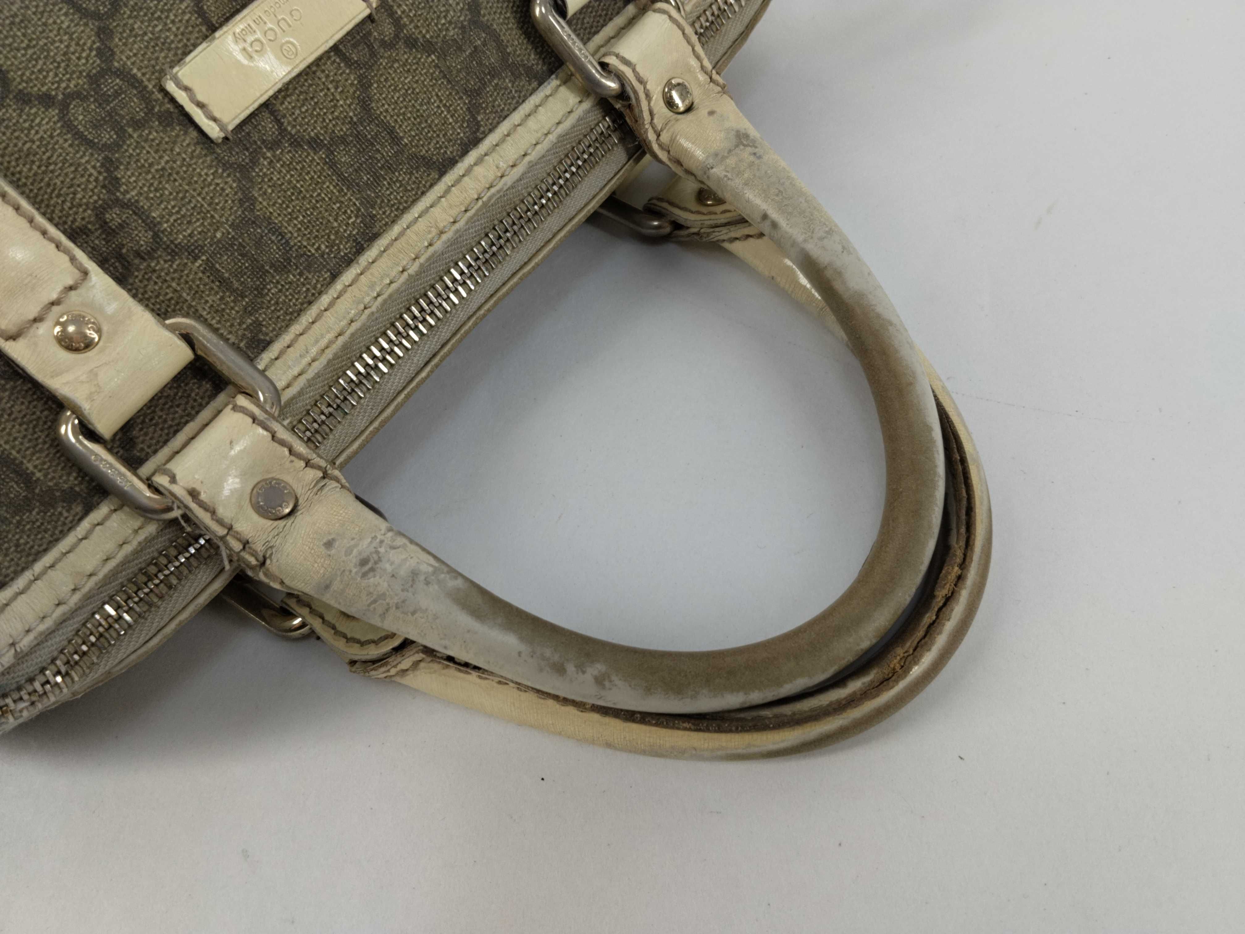 GG Canvas Mini Handbag, Beige x Ivory — view 3