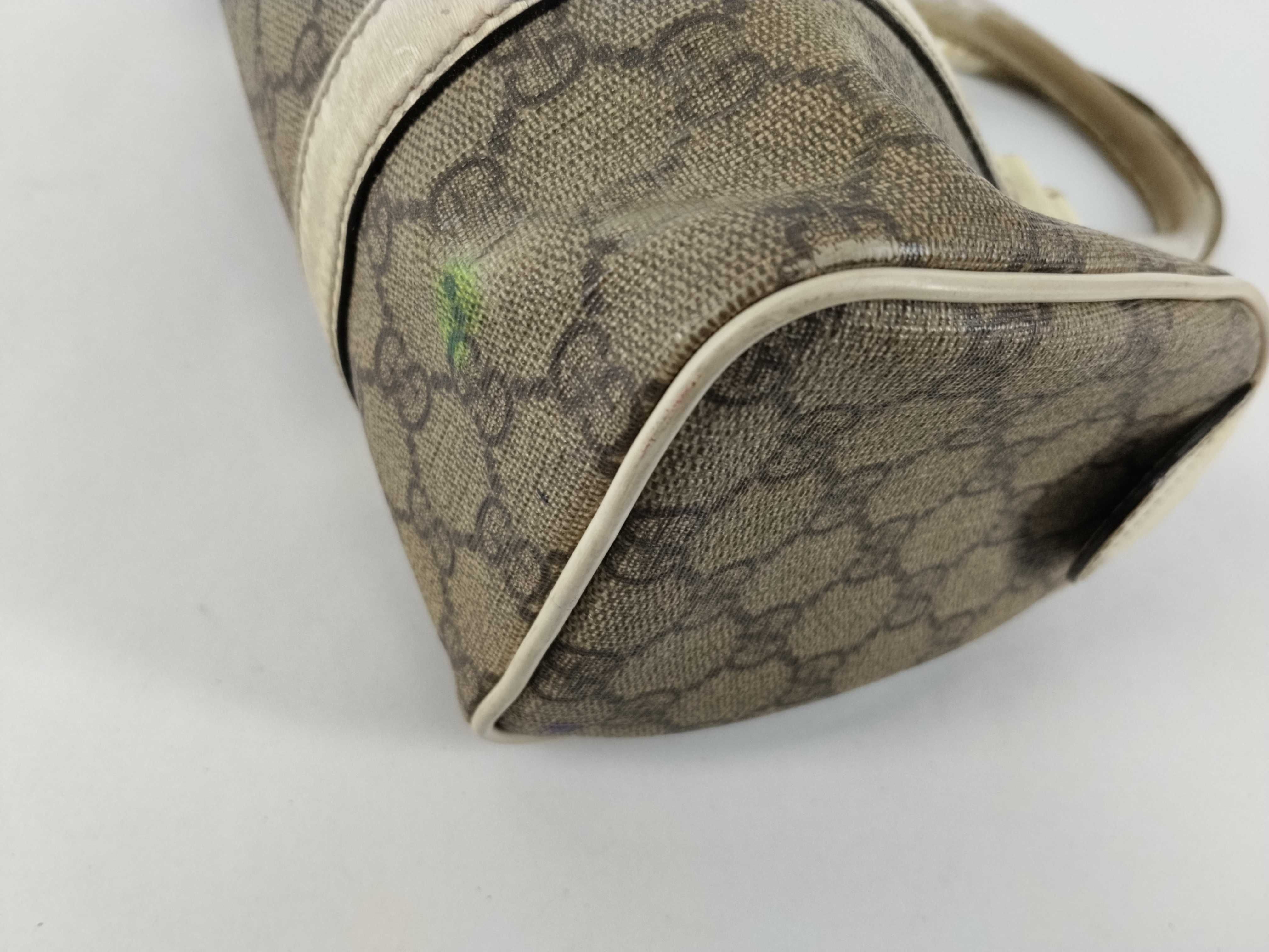 GG Canvas Mini Handbag, Beige x Ivory — view 6