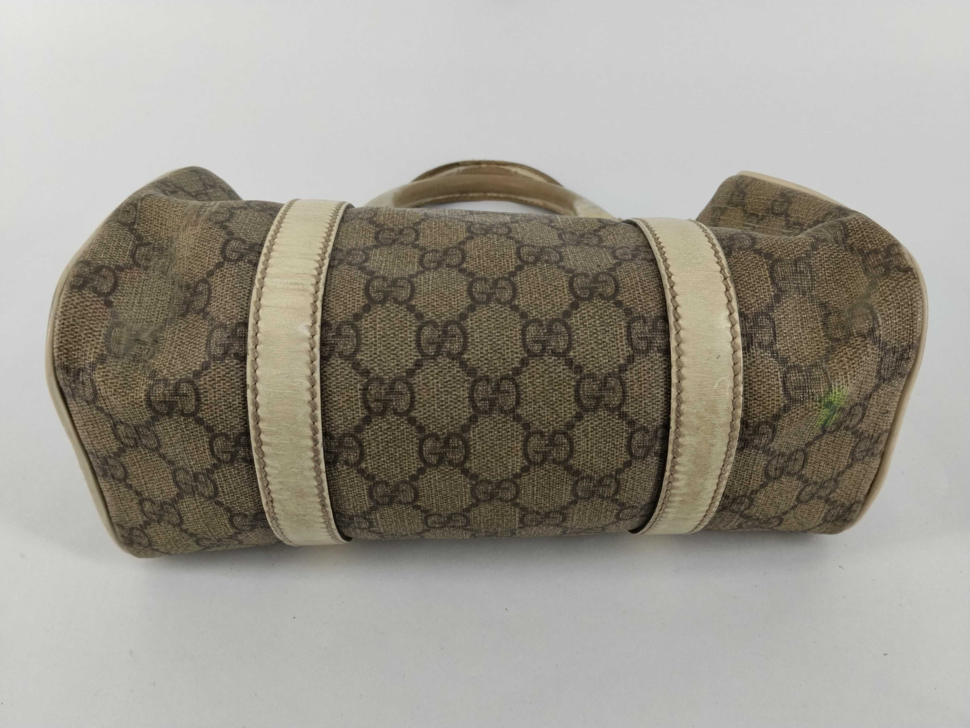 GG Canvas Mini Handbag, Beige x Ivory — view 7