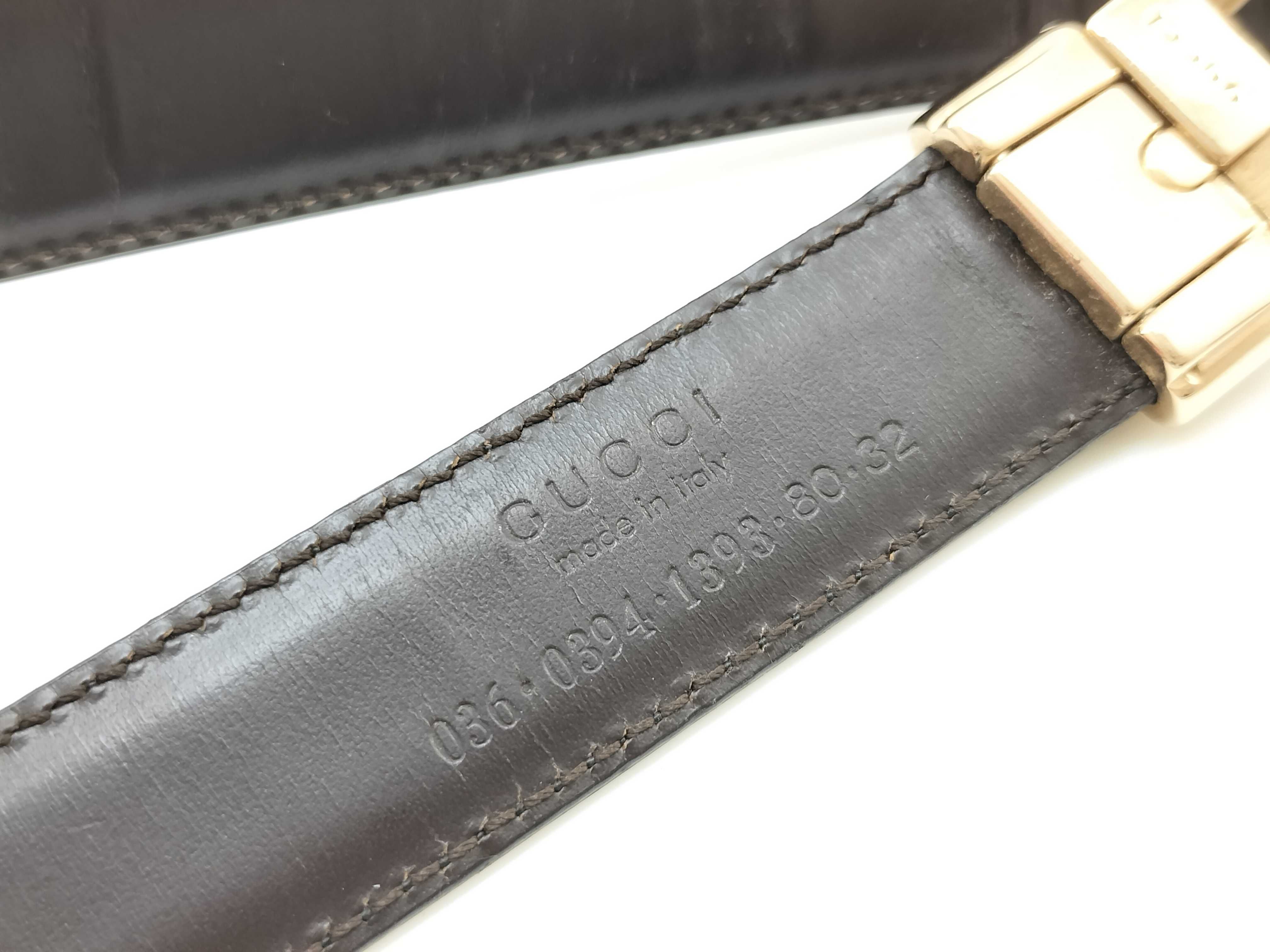 Leather Belt, Black — view 6