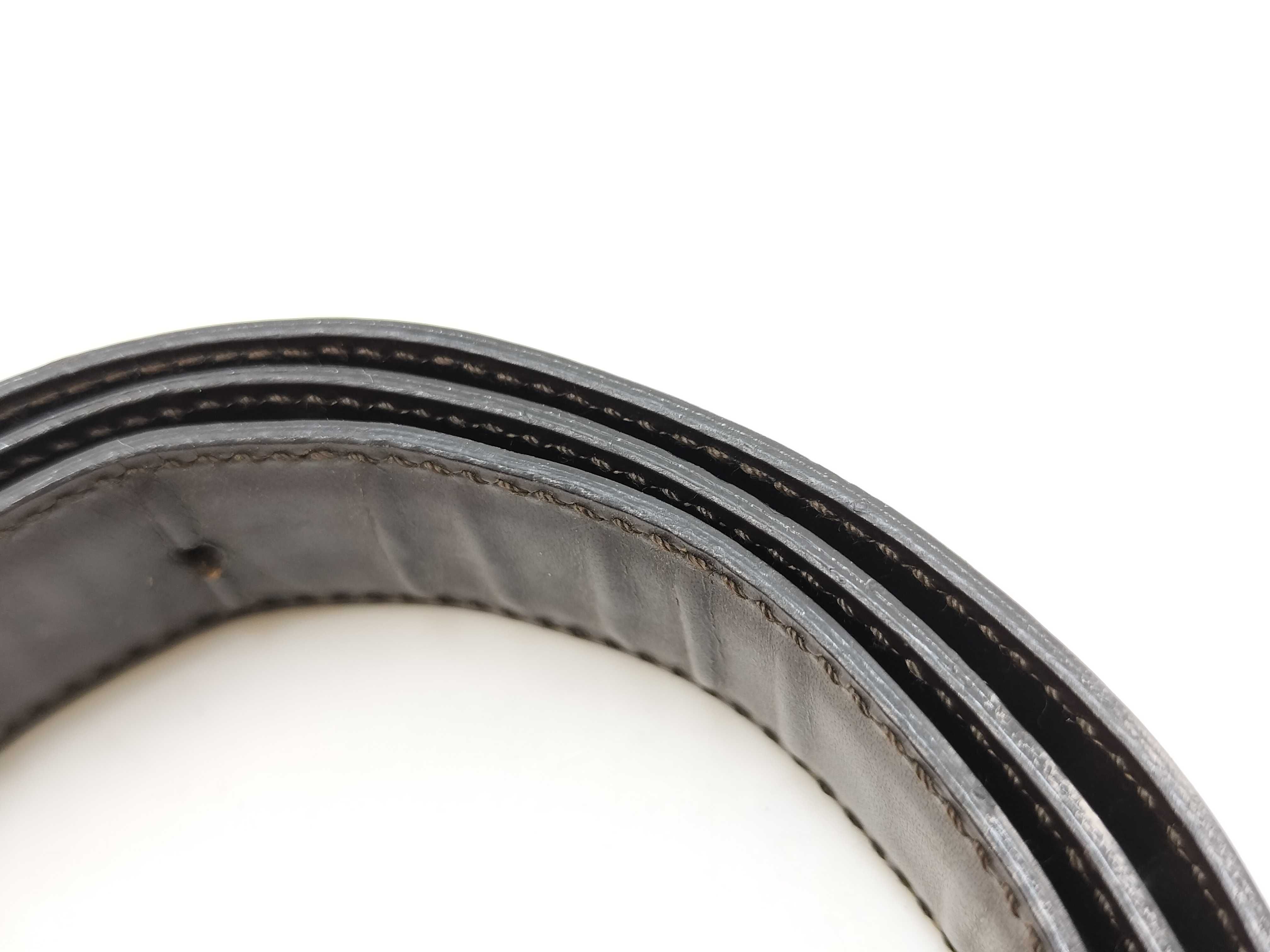 Leather Belt, Black — view 8