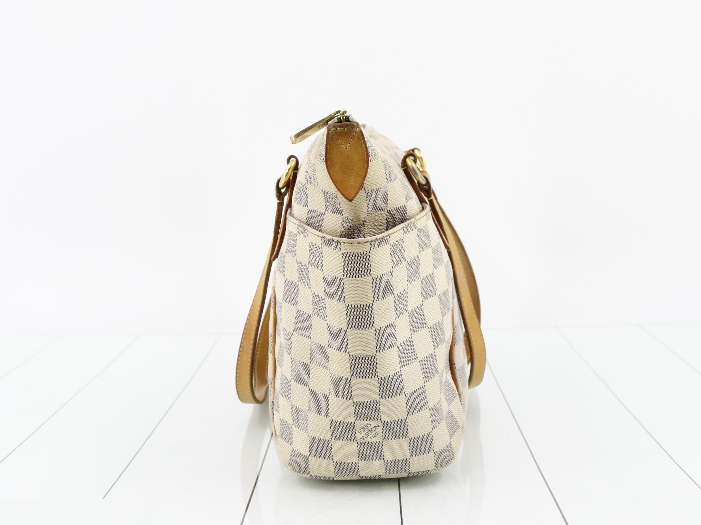 Damier Azur Totally PM Tote Bag — view 4