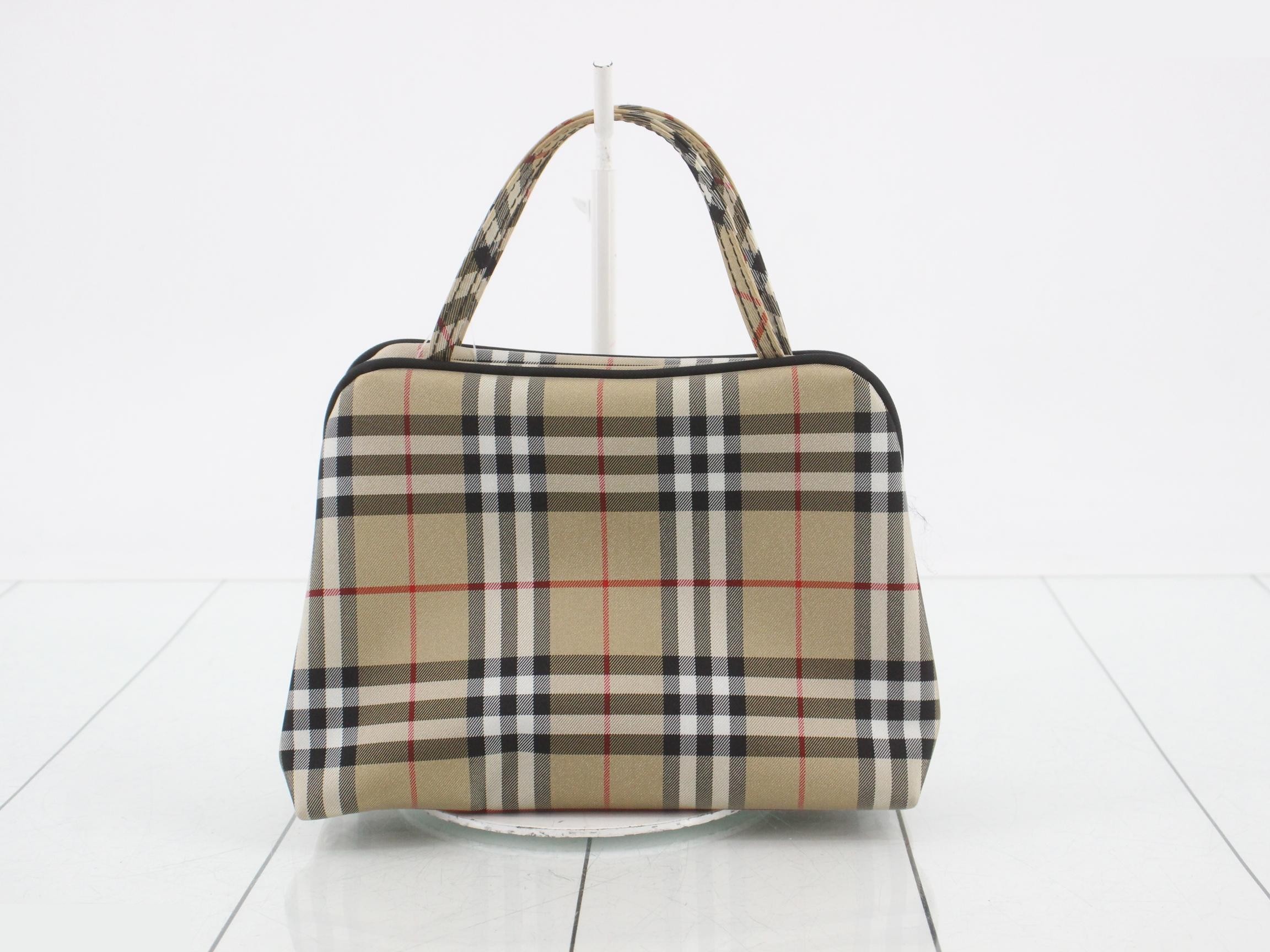 Nova Check Mini Bag Vanity Bag Beige — view 2