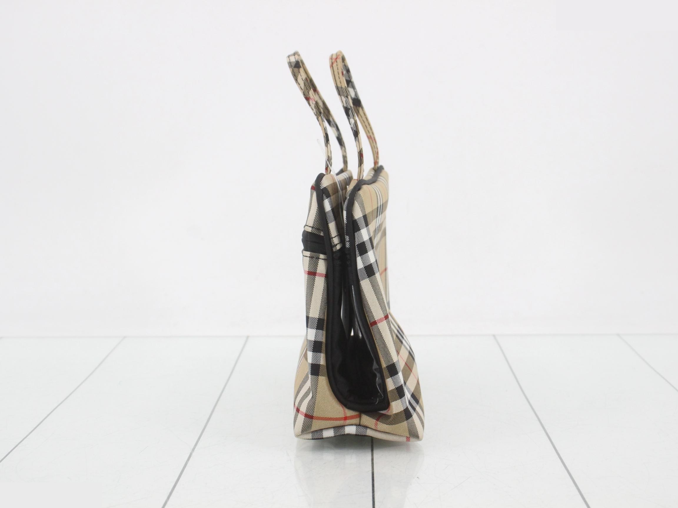 Nova Check Mini Bag Vanity Bag Beige — view 3
