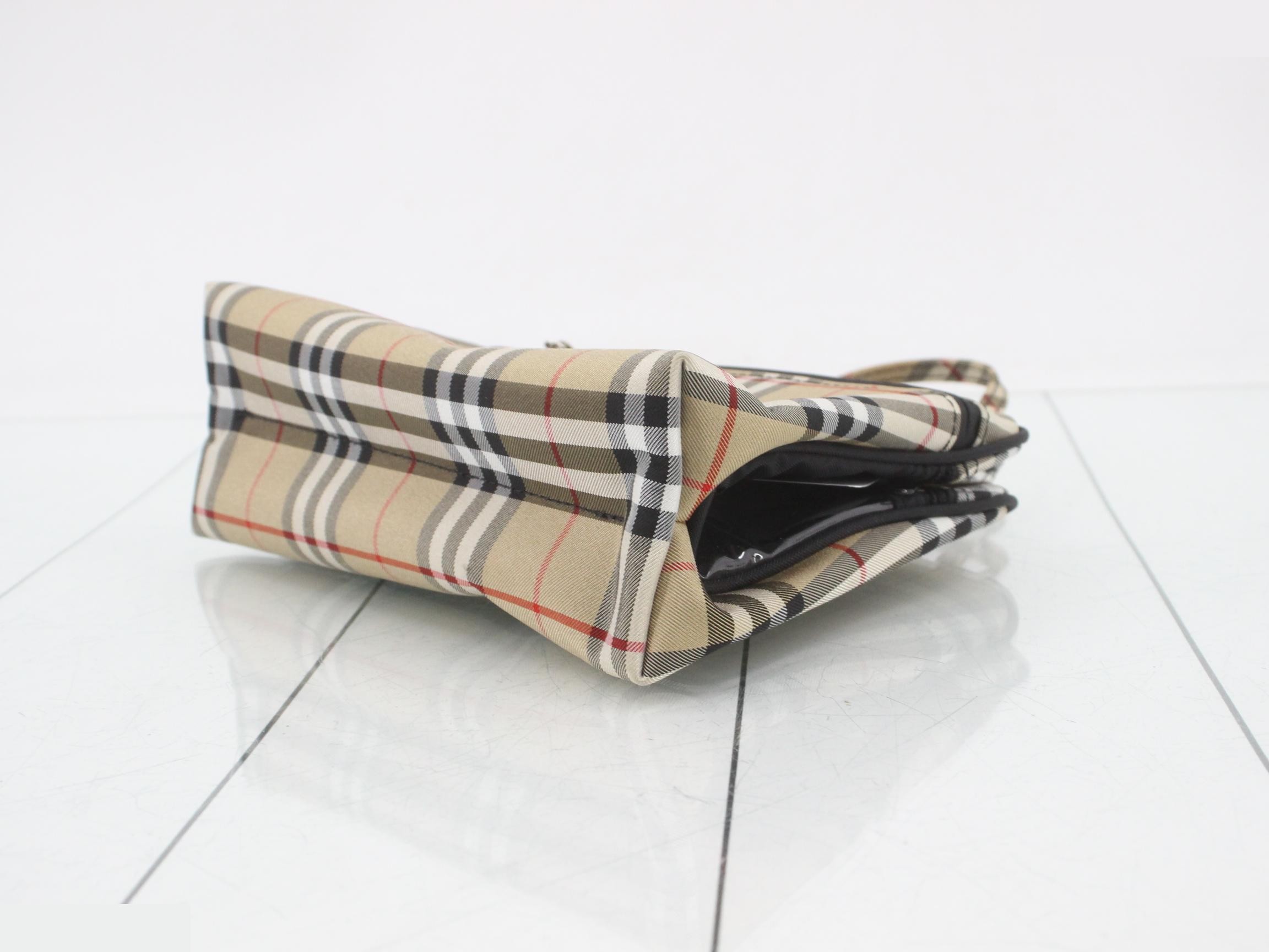 Nova Check Mini Bag Vanity Bag Beige — view 6