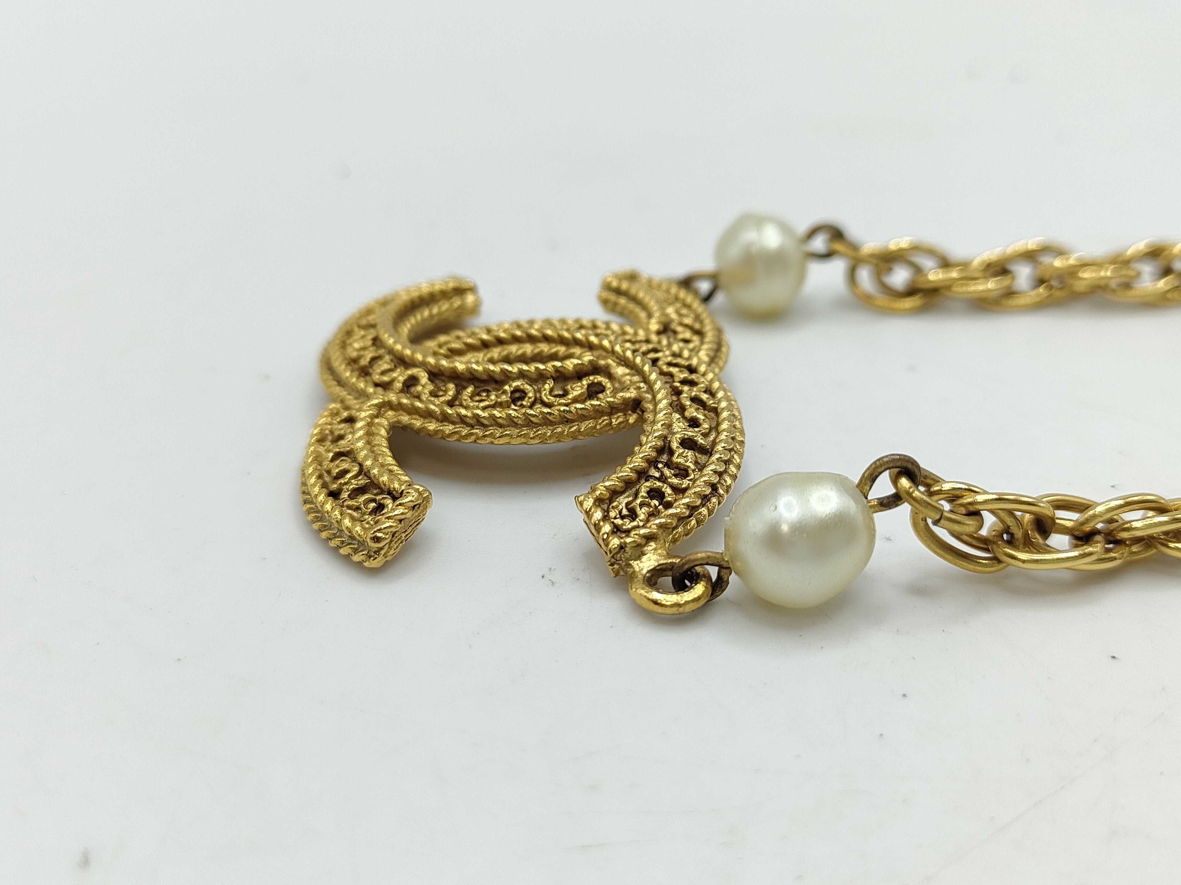 Coco Mark Vintage Necklace, Gold, Coco Mark 3616 Necklace — view 3