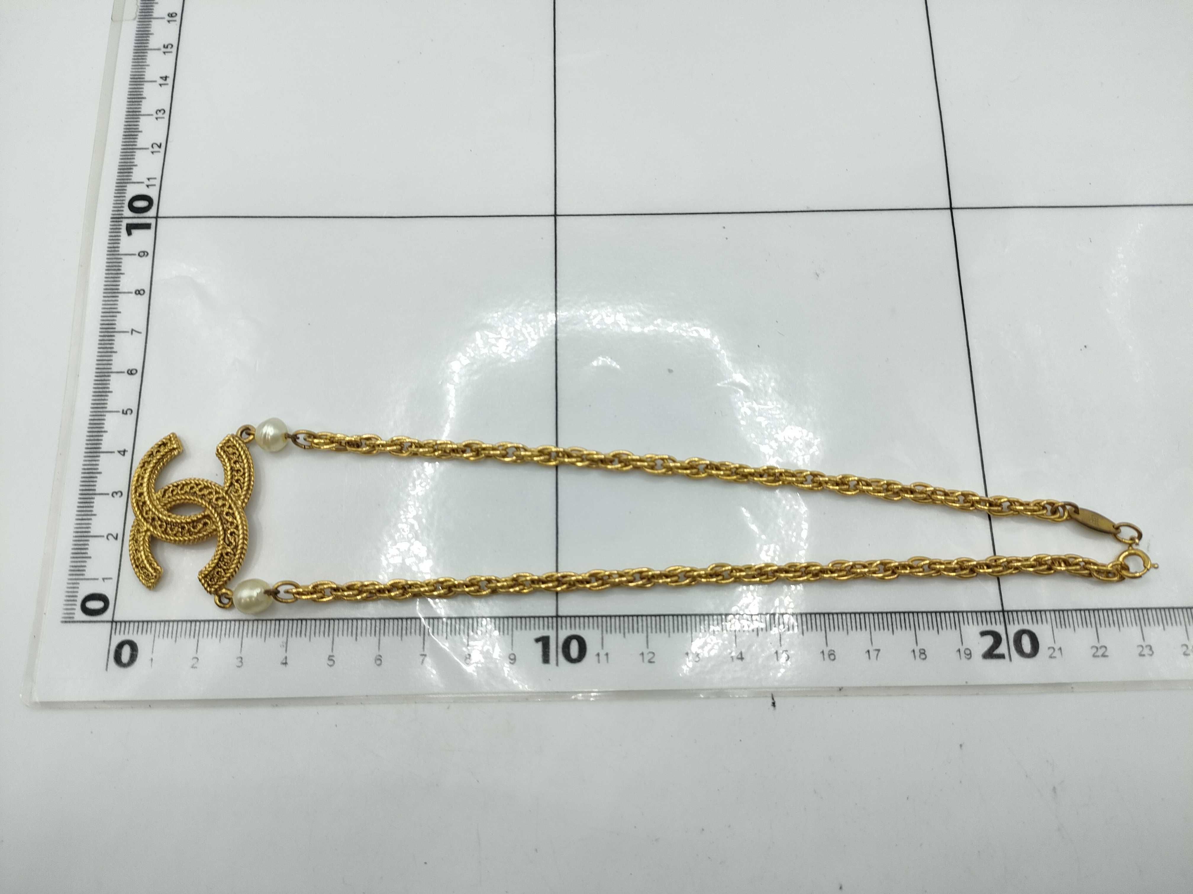 Coco Mark Vintage Necklace, Gold, Coco Mark 3616 Necklace — view 7