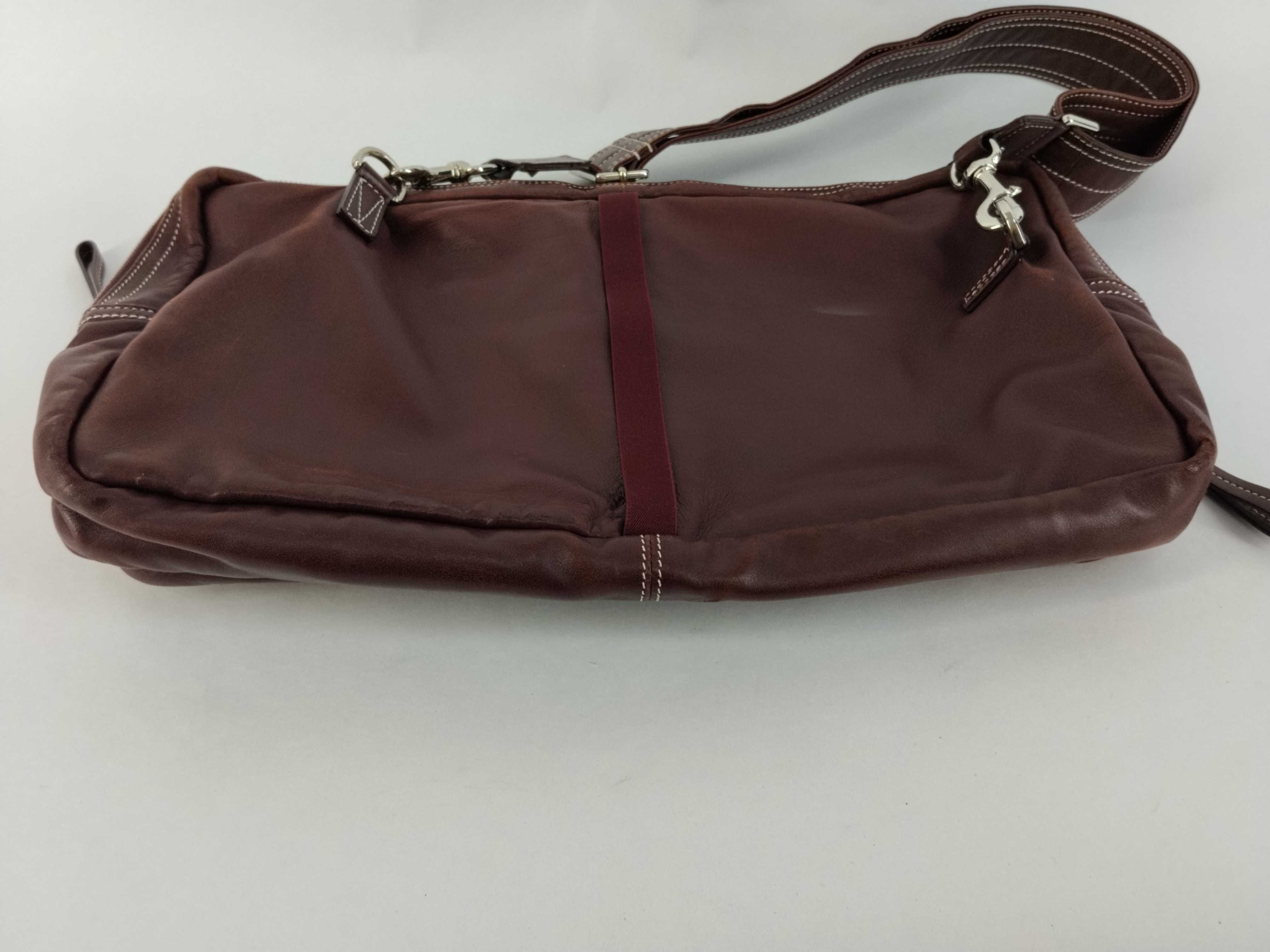Rockstud Brown Yellow Leather Shoulder Bag (ST, booklet, and dust bag included) — view 7