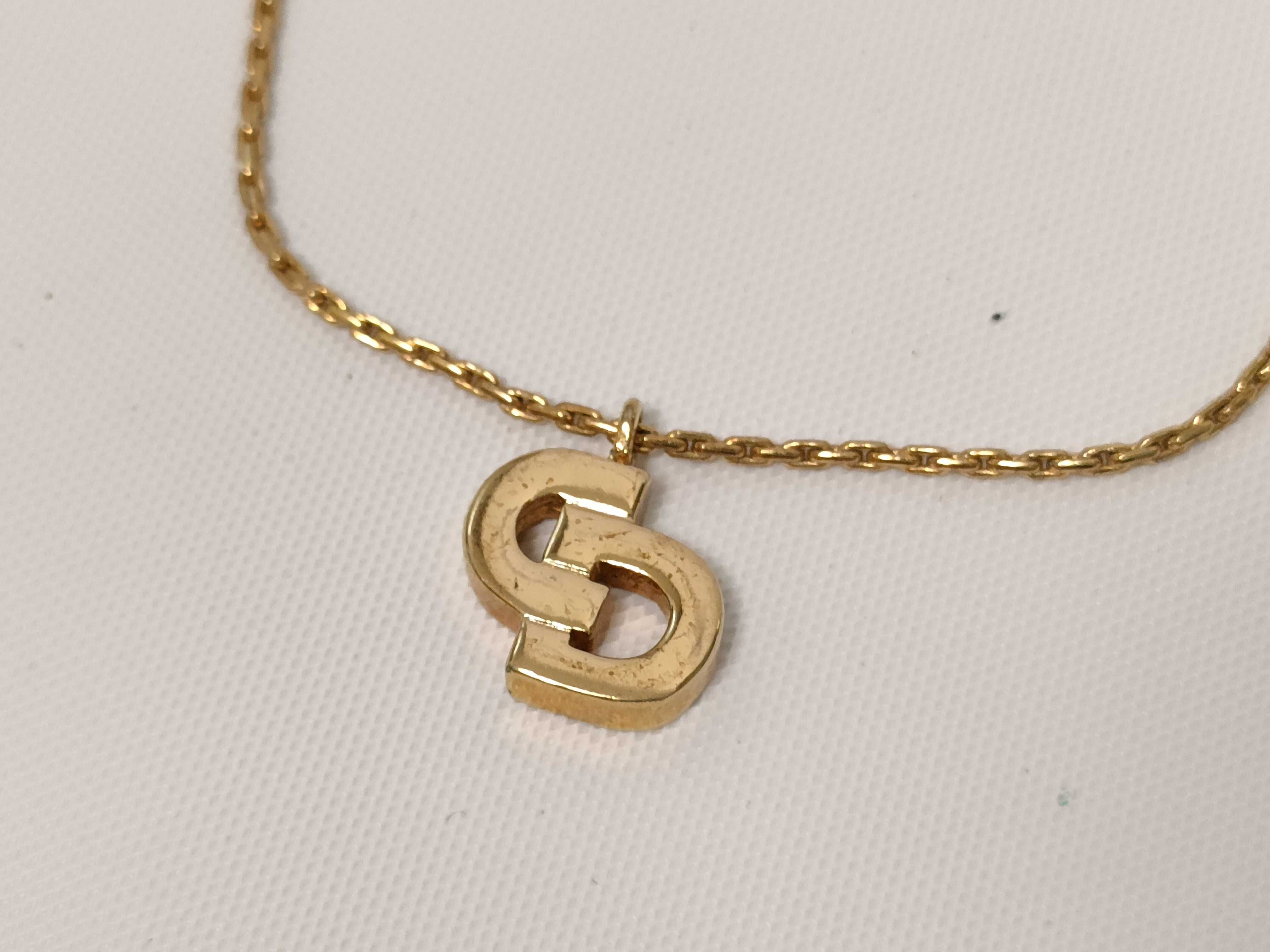Christian Bracelet CD Logo Gold Bracelet/Bangle — view 2