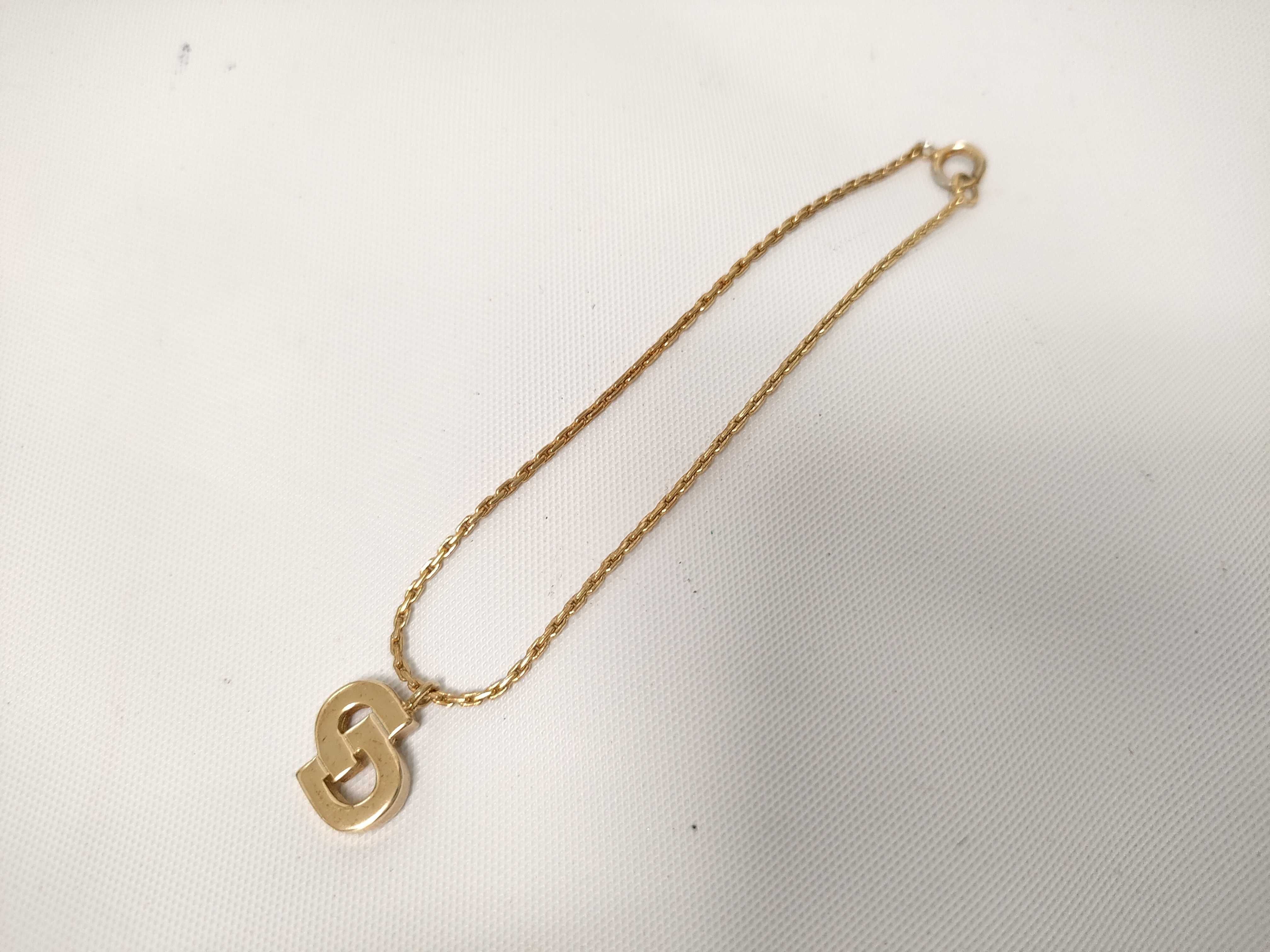 Christian Bracelet CD Logo Gold Bracelet/Bangle — view 4