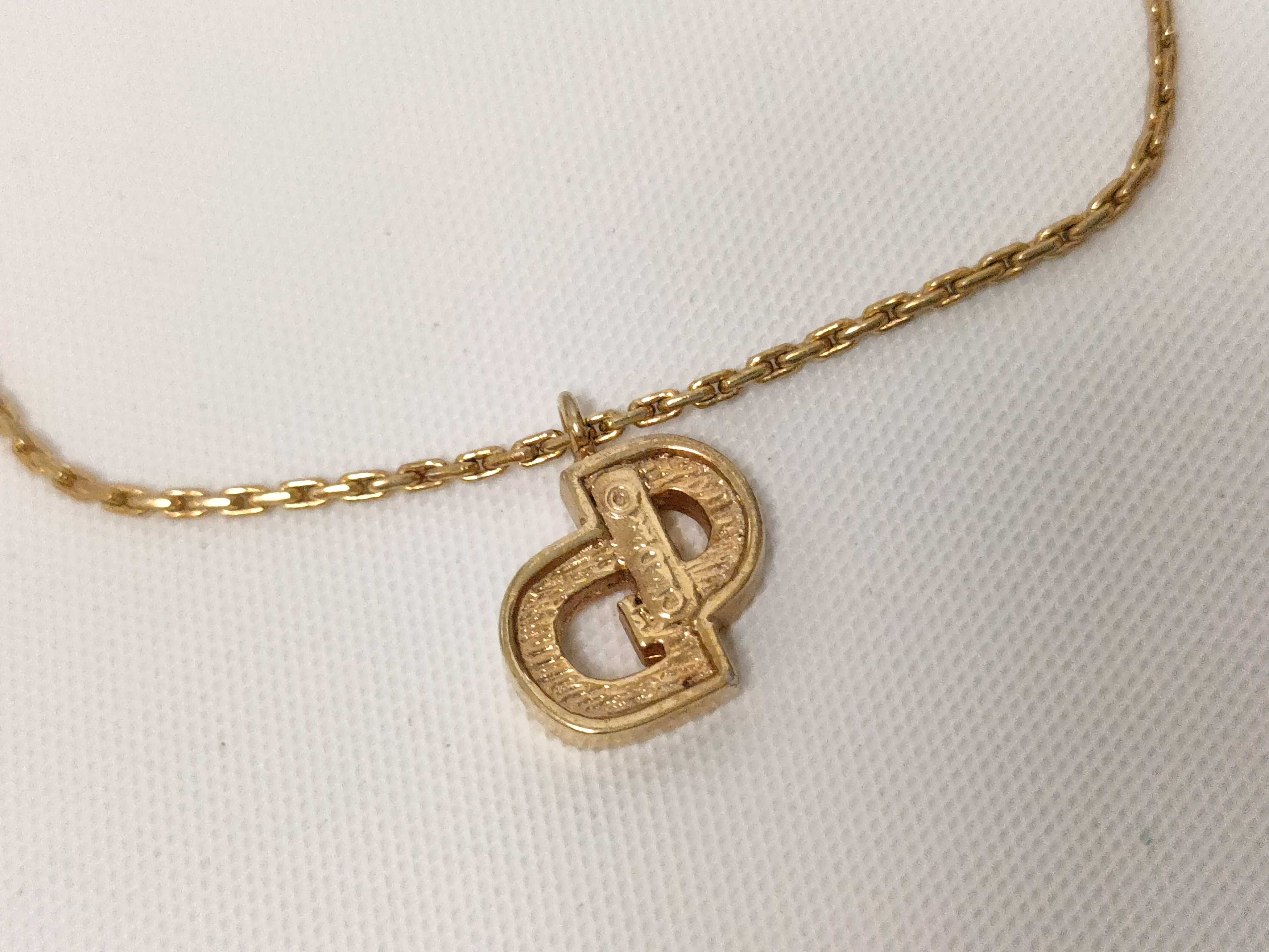 Christian Bracelet CD Logo Gold Bracelet/Bangle — view 8