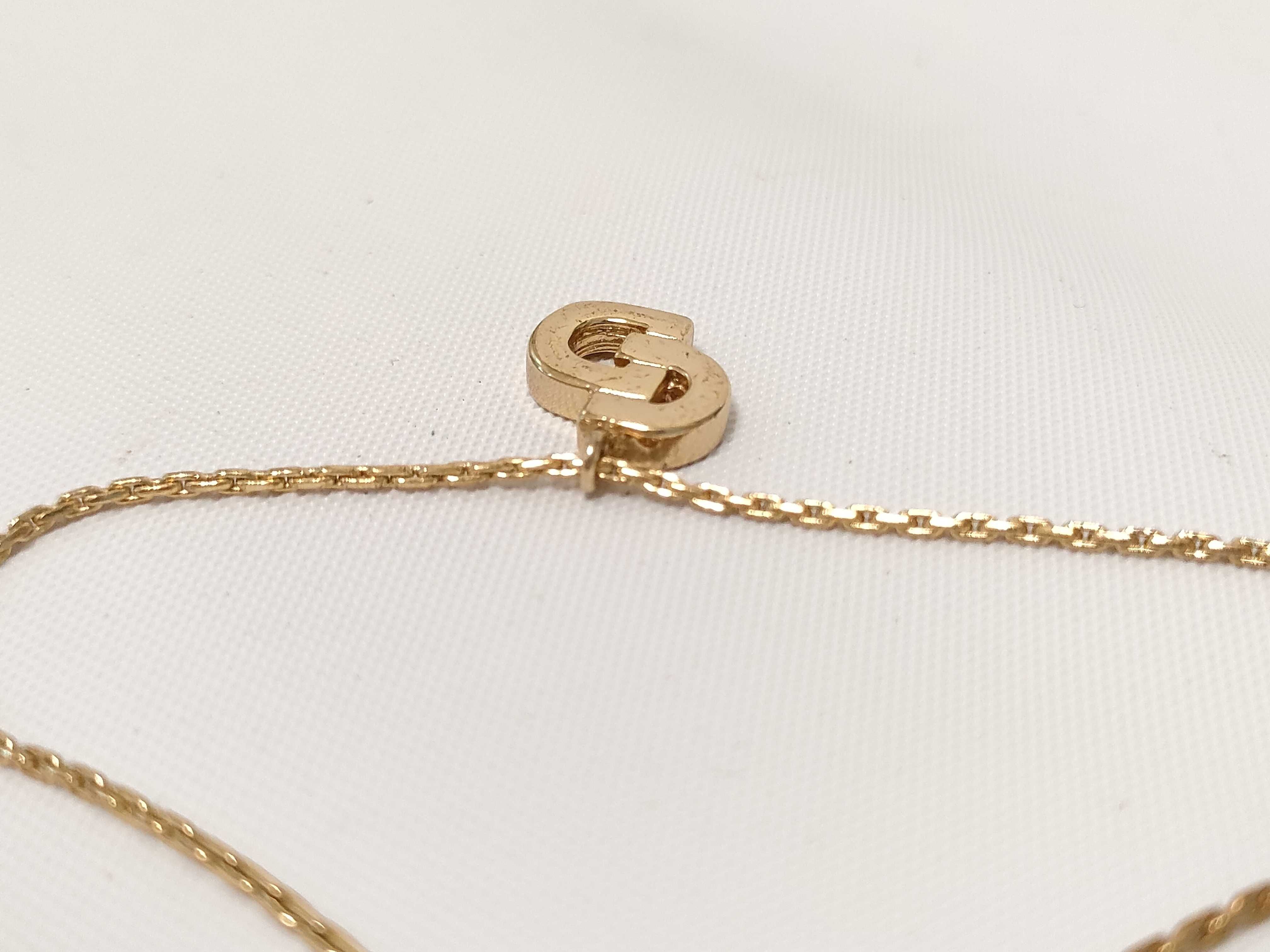 Christian Bracelet CD Logo Gold Bracelet/Bangle — view 9