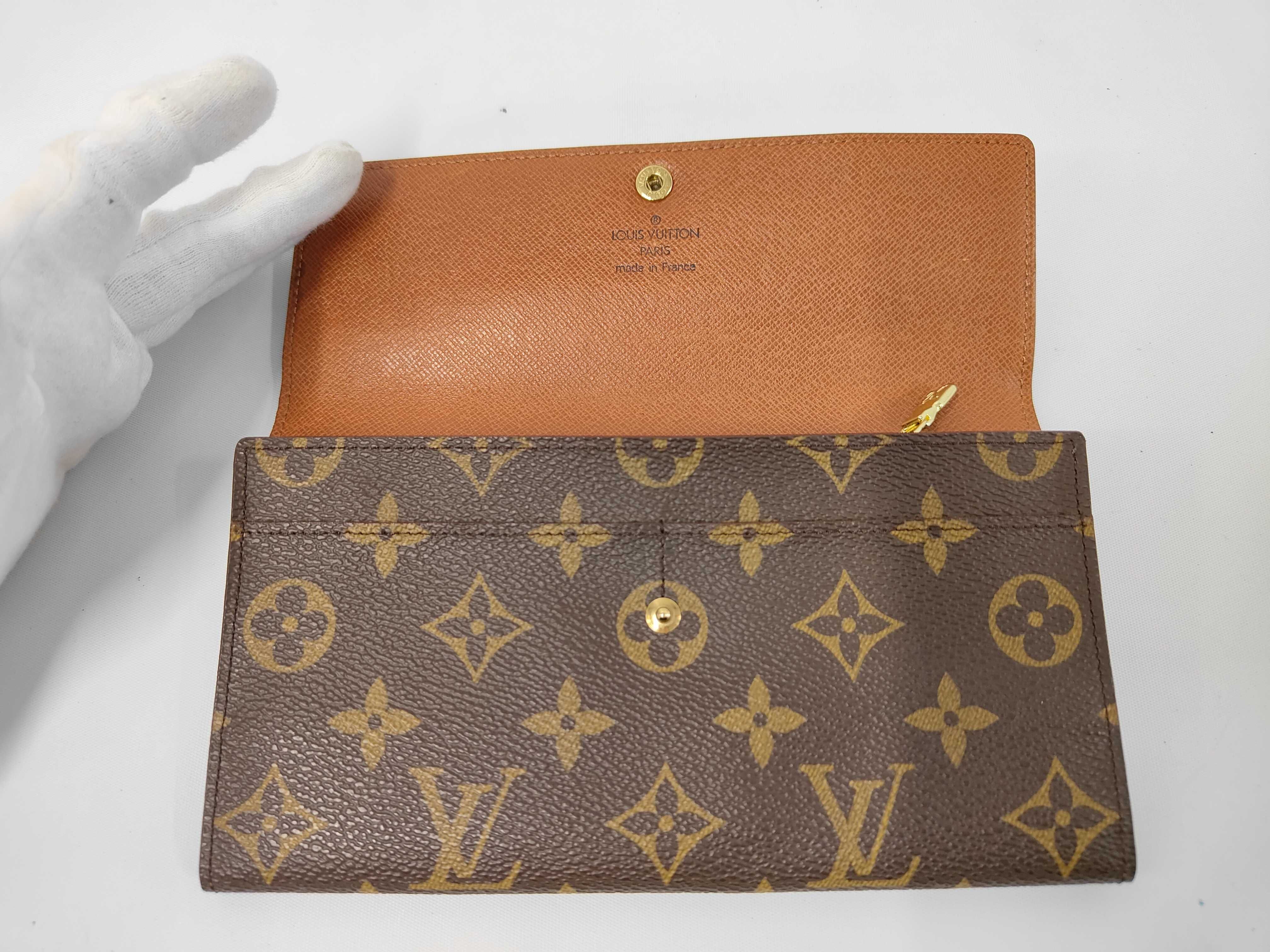 Monogram Portefeuille Sarah Wallet — view 7
