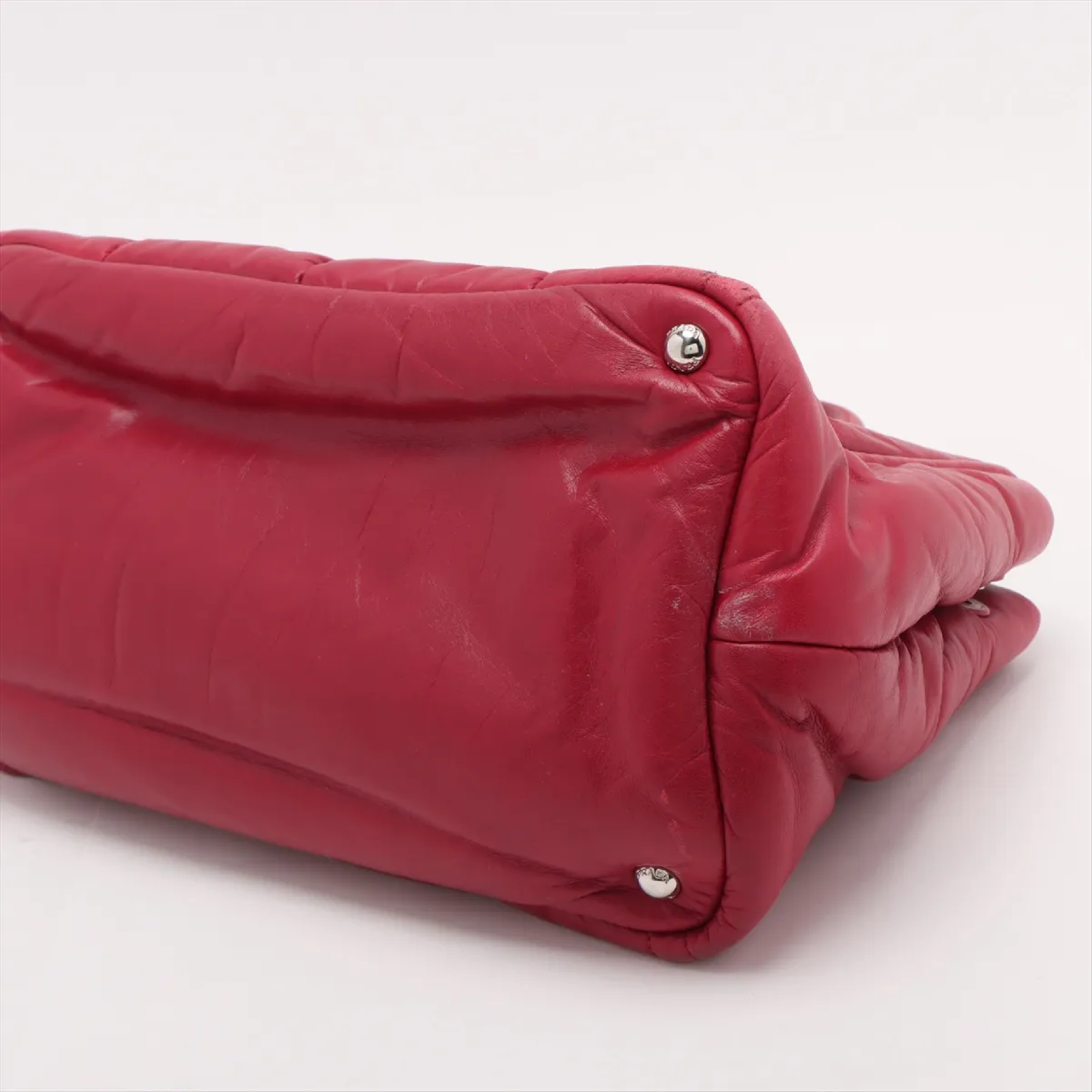 Nappa Bomber Leather 2WAY Handbag — view 3