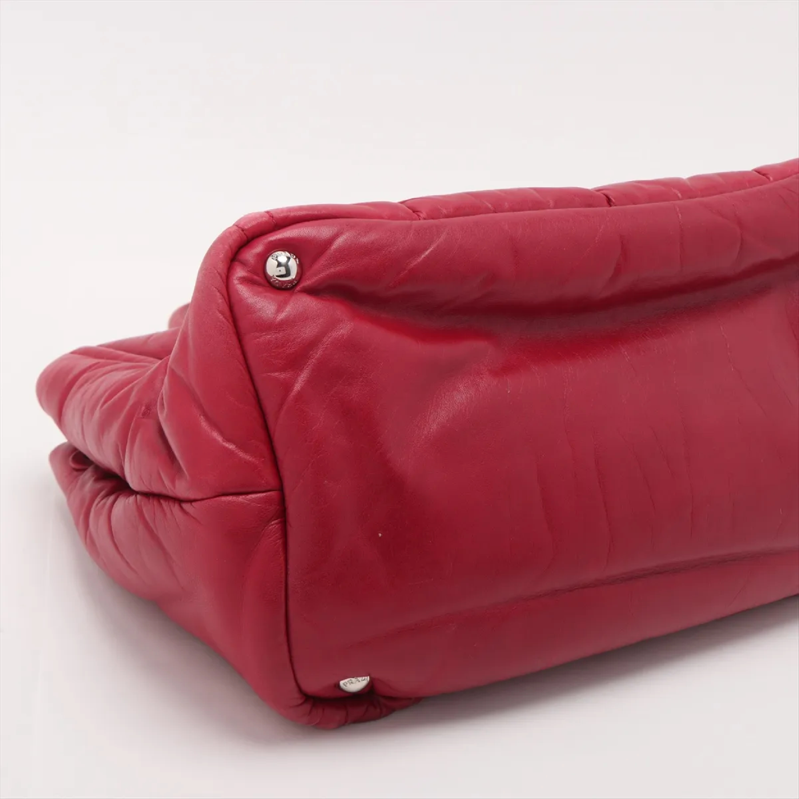 Nappa Bomber Leather 2WAY Handbag — view 4