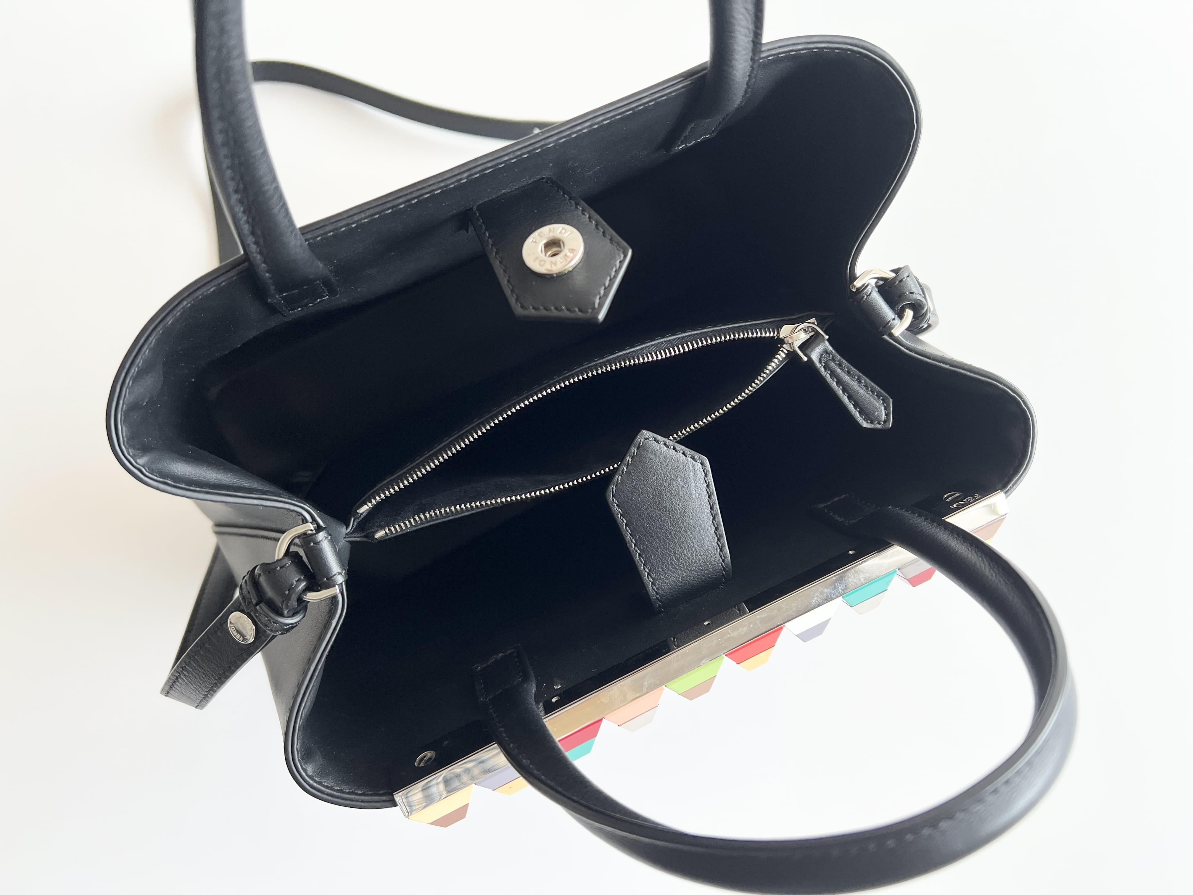 Petite 2Jours Studded Leather 2-Way Handbag — view 5