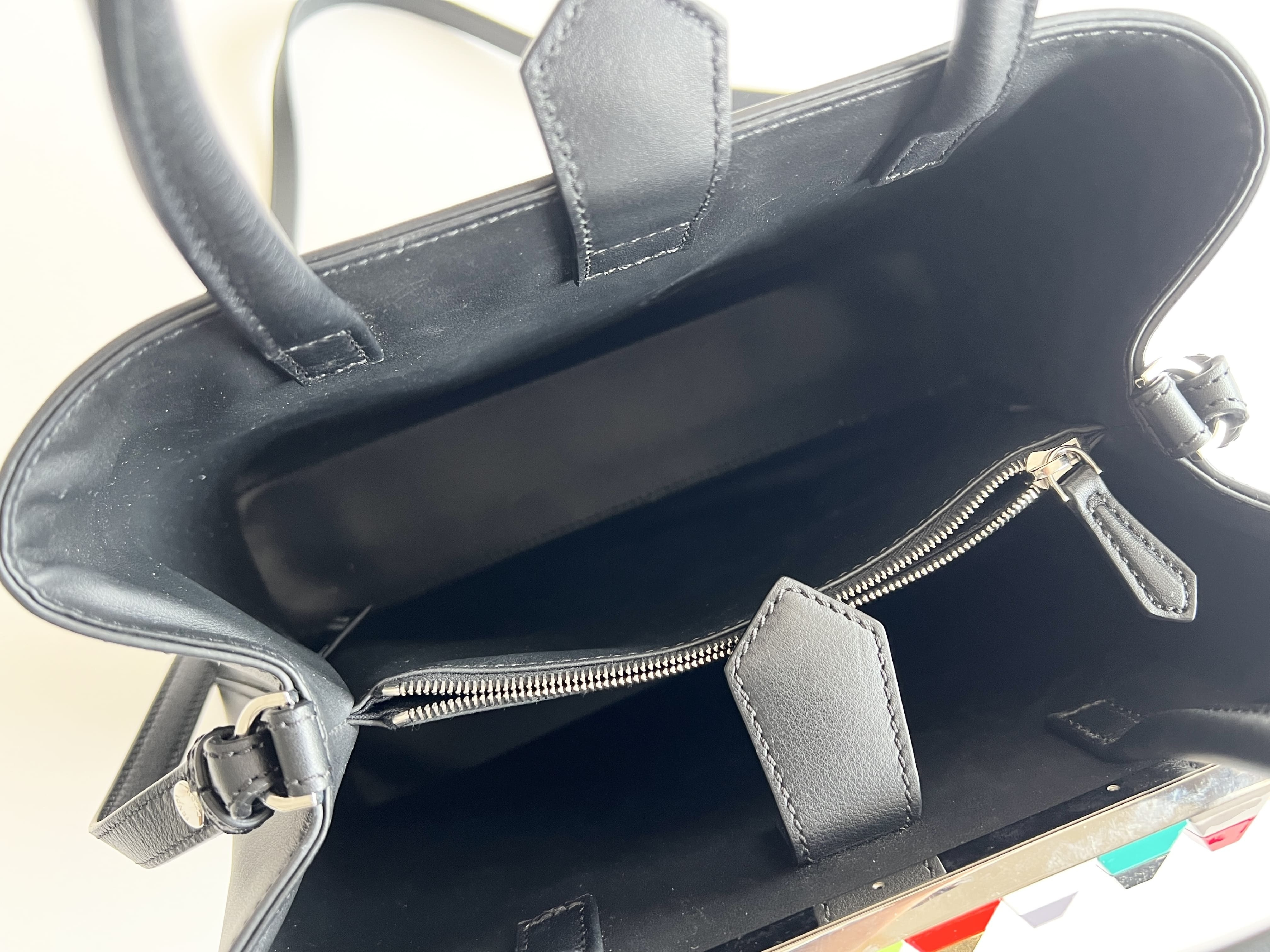 Petite 2Jours Studded Leather 2-Way Handbag — view 6