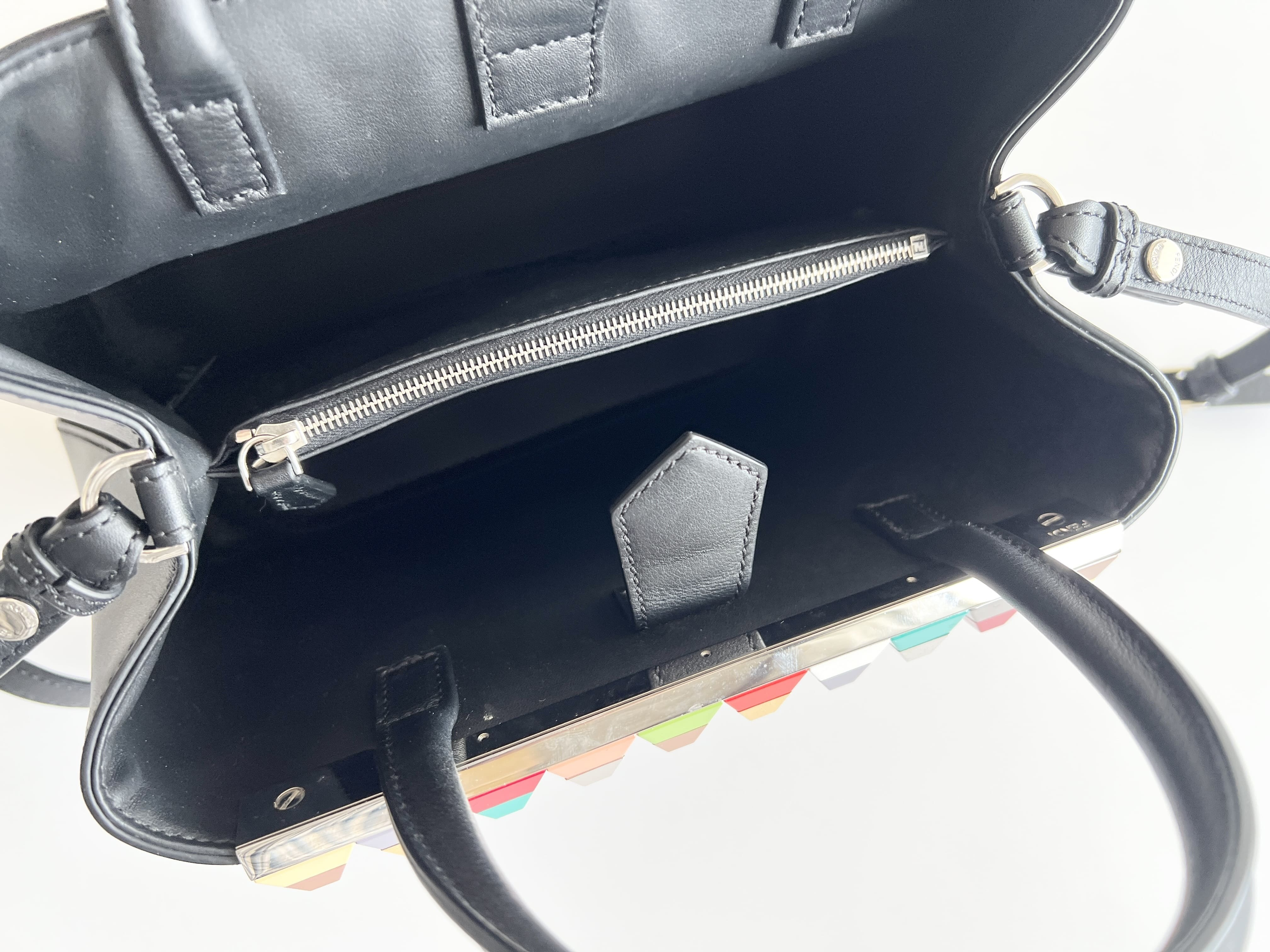Petite 2Jours Studded Leather 2-Way Handbag — view 8