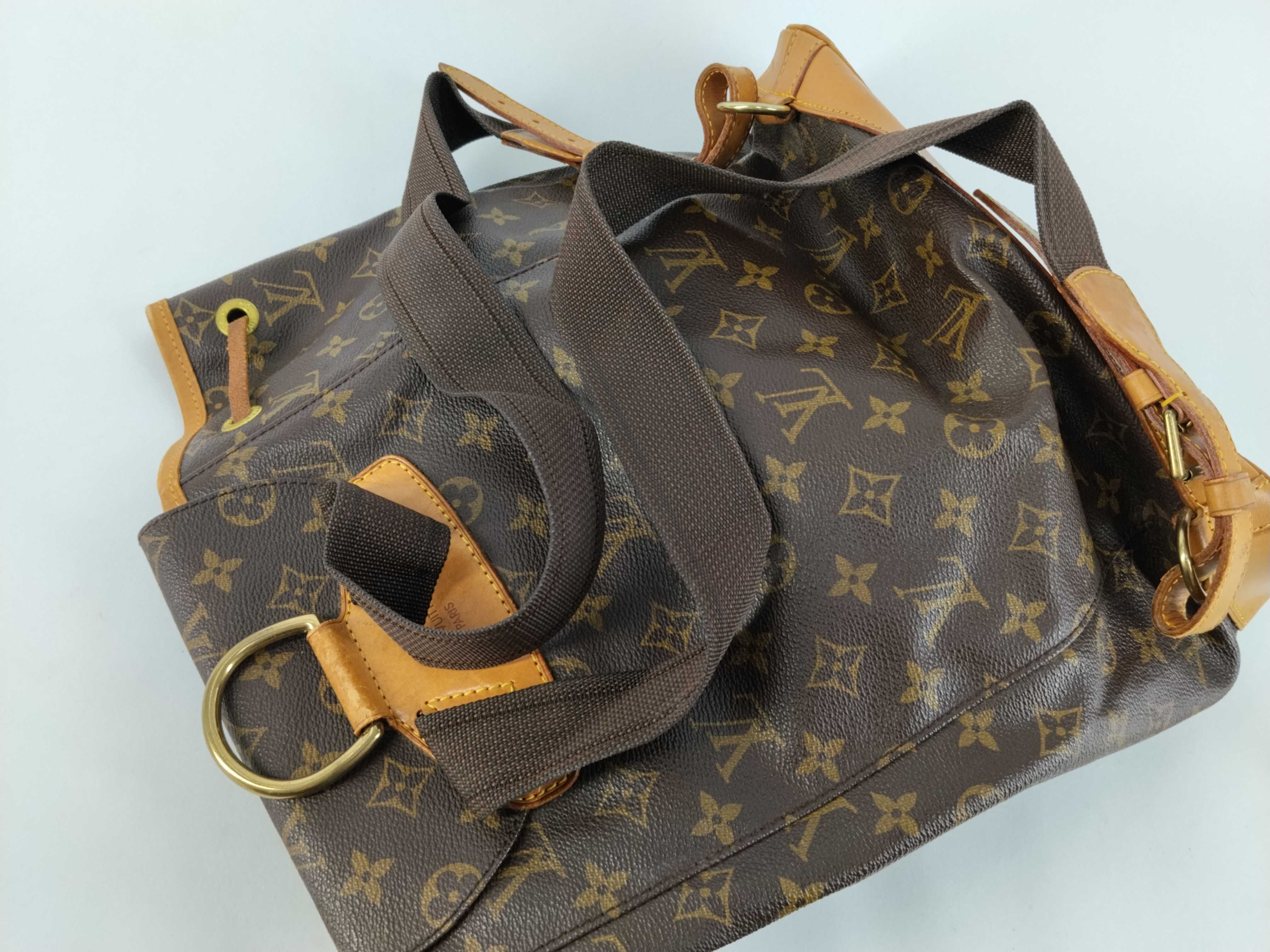 Monogram Vuitton Montsouris Backpack — view 3