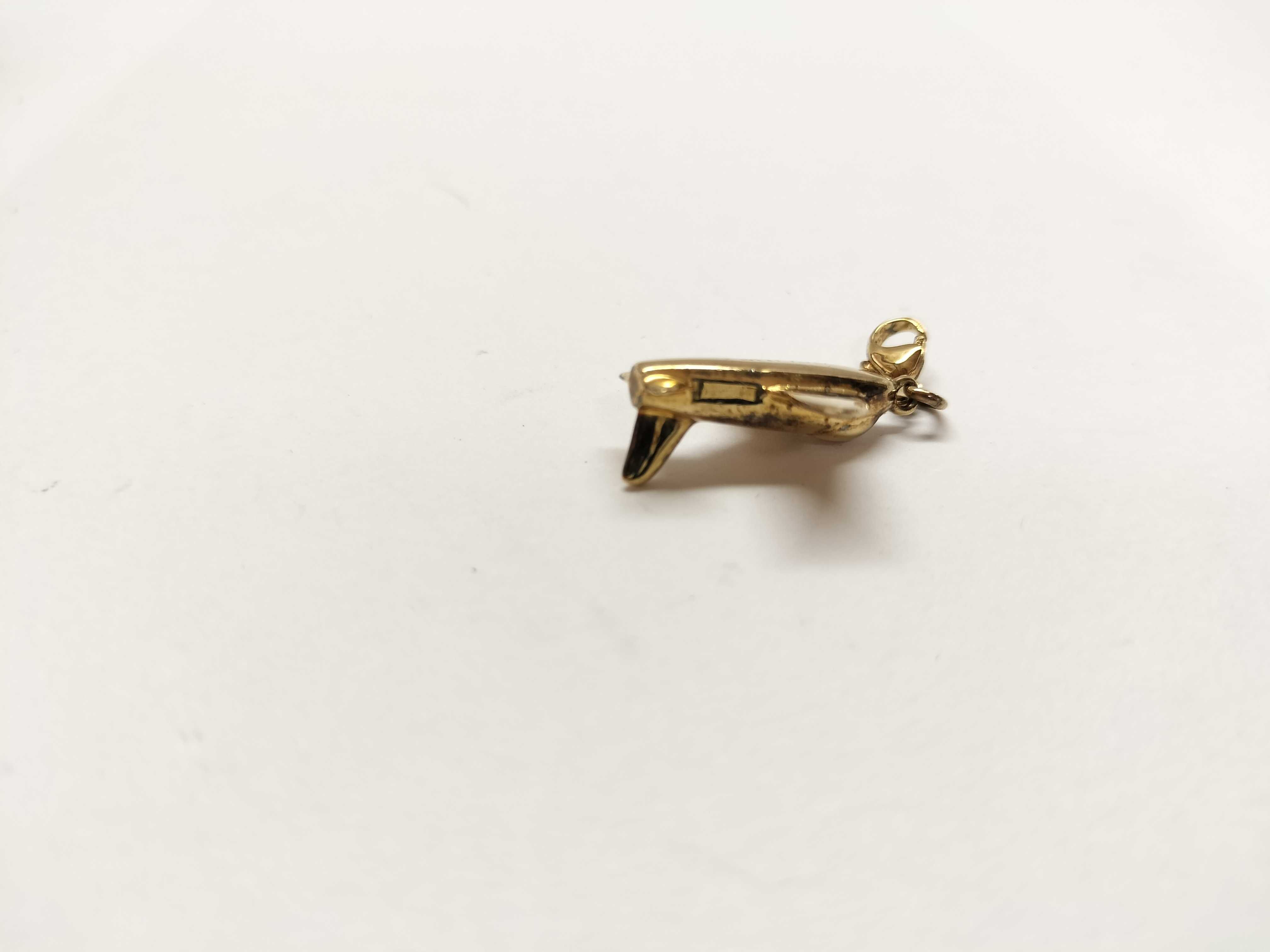 Vintage Airplane/Binoculars Motif Charm — view 7