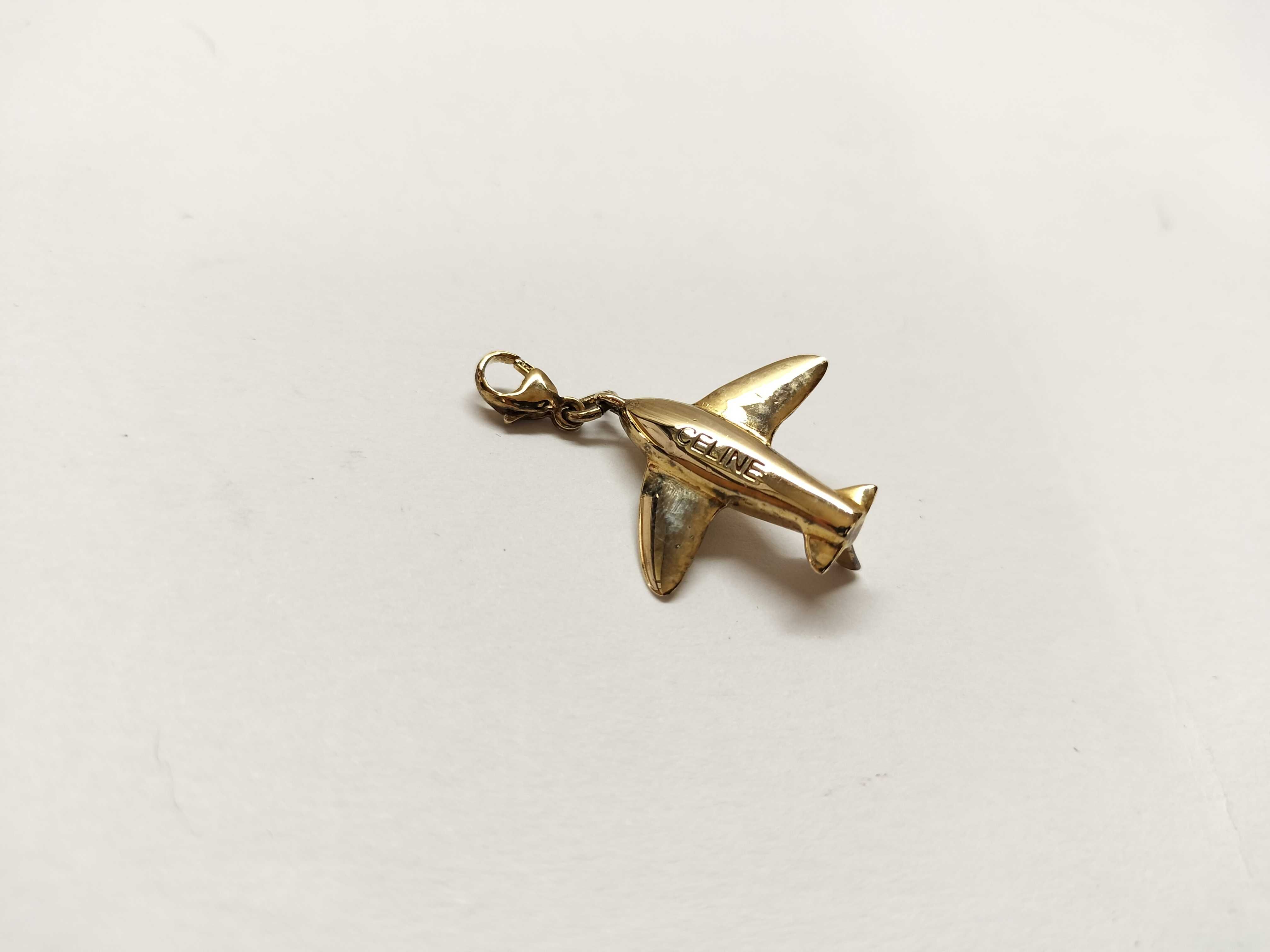 Vintage Airplane/Binoculars Motif Charm — view 8