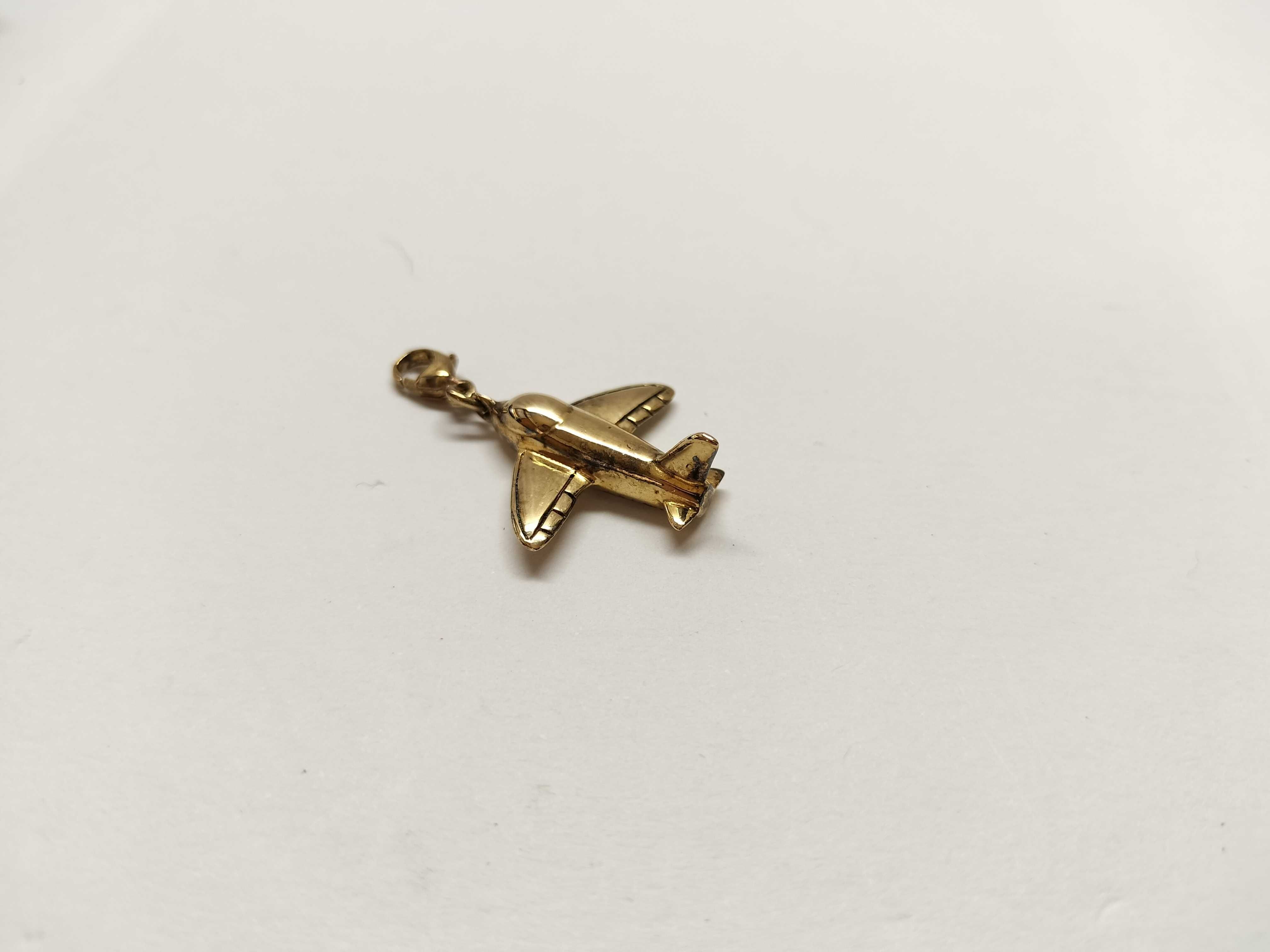Vintage Airplane/Binoculars Motif Charm — view 9