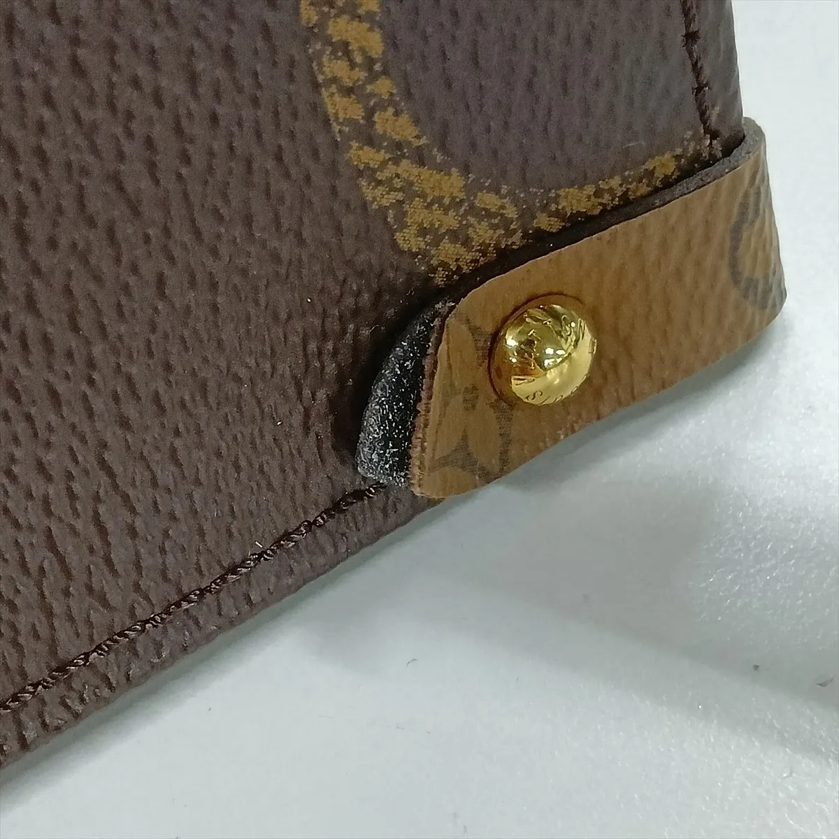 Giant Monogram Reverse OnTheGo MM M45321 Brown (RFID detected) — view 13
