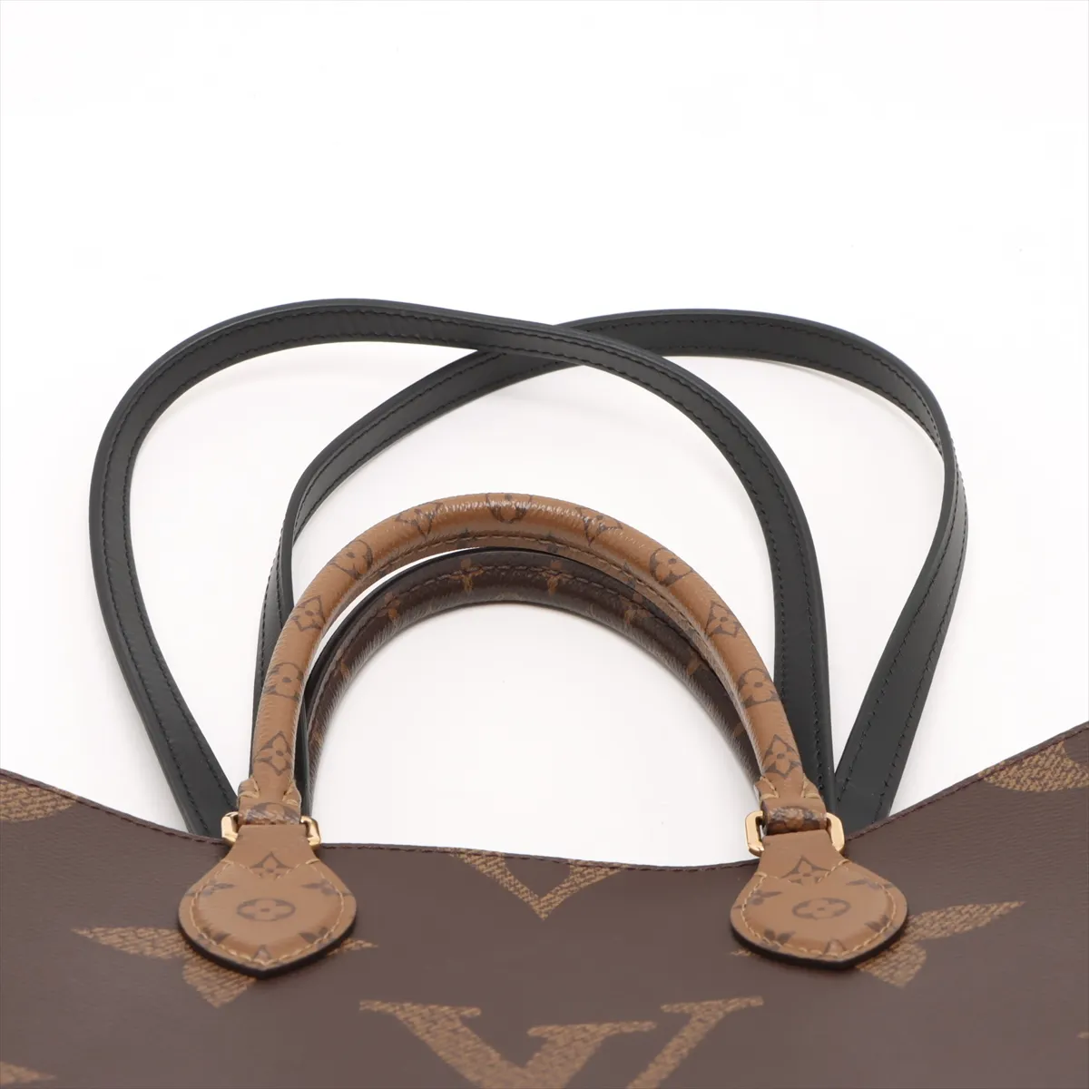 Giant Monogram Reverse OnTheGo MM M45321 Brown (RFID detected) — view 6