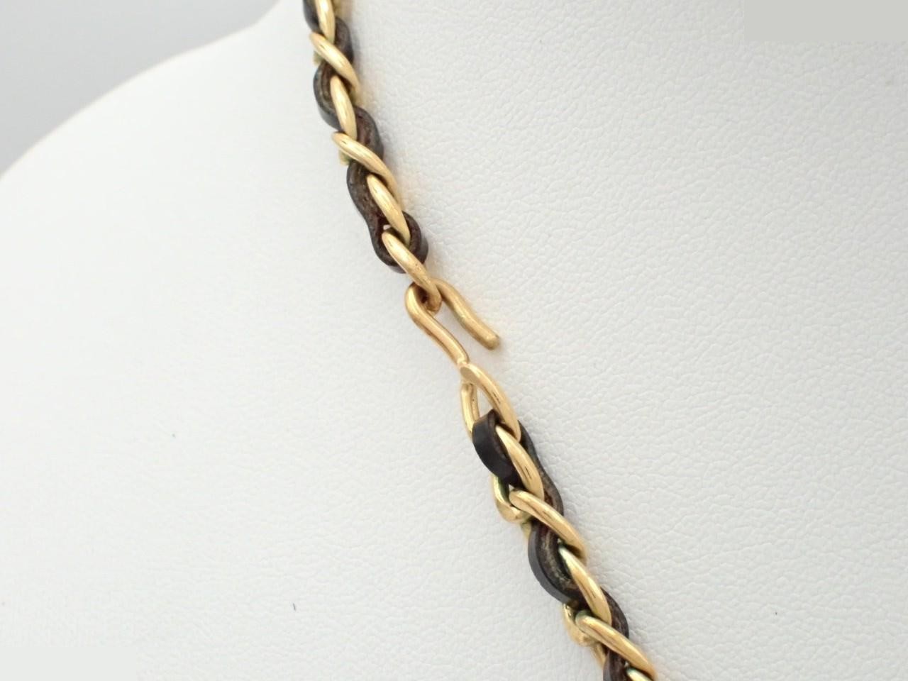 96P coin necklace, chain approximately 40cm — view 2