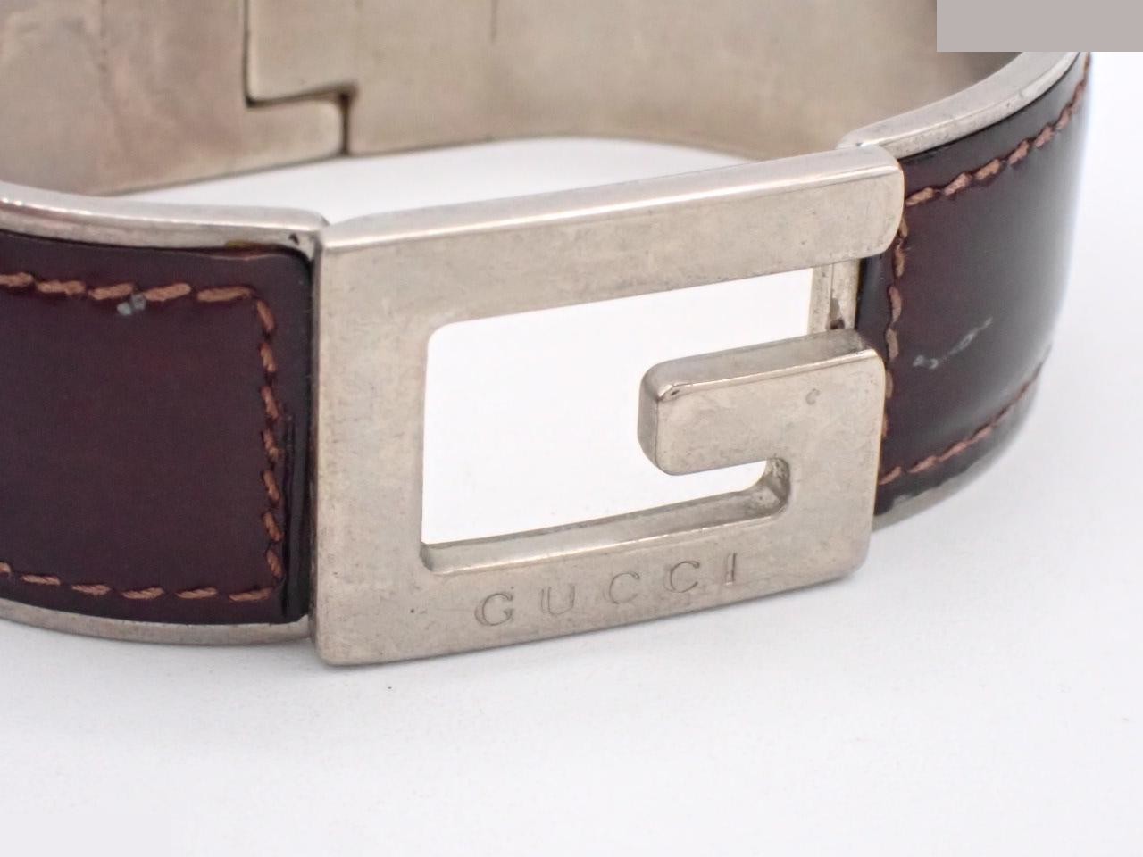 G-logo bangle, enamel, wrist circumference approximately 17cm — view 3
