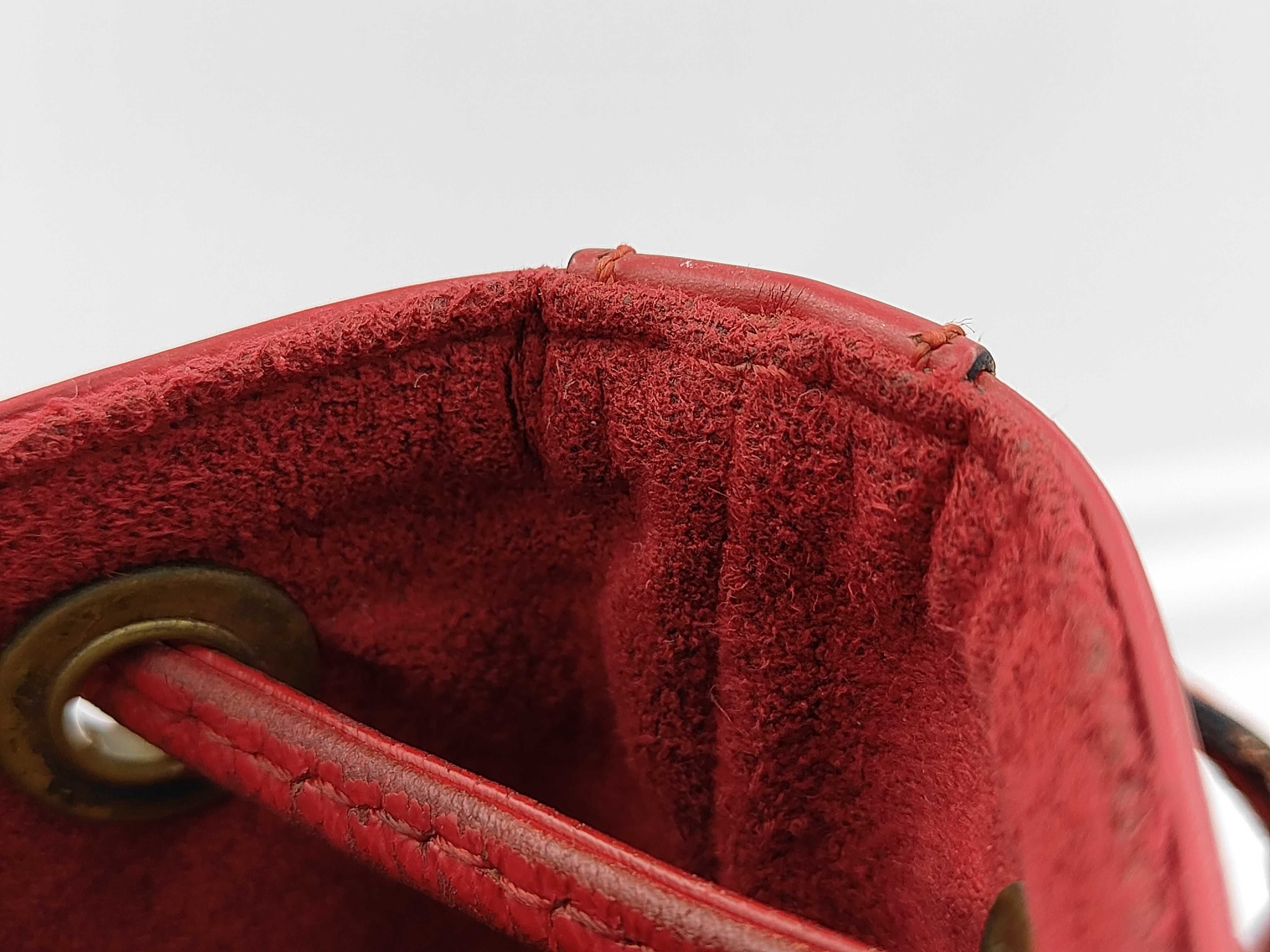Epi Petit Noé Red Shoulder Bag — view 8
