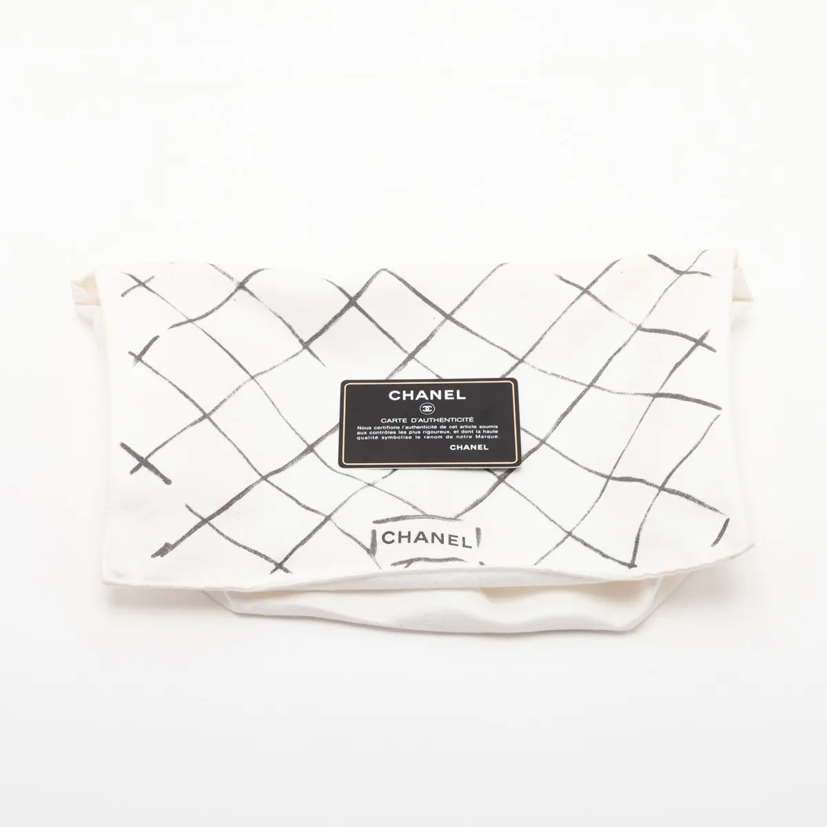 [Individually packaged] Chanel Matelassé 25 Lambskin Double Flap Double Chain Bag, Red, Silver Hardware, 22498507, Serial Number 22, A01112 — view 12