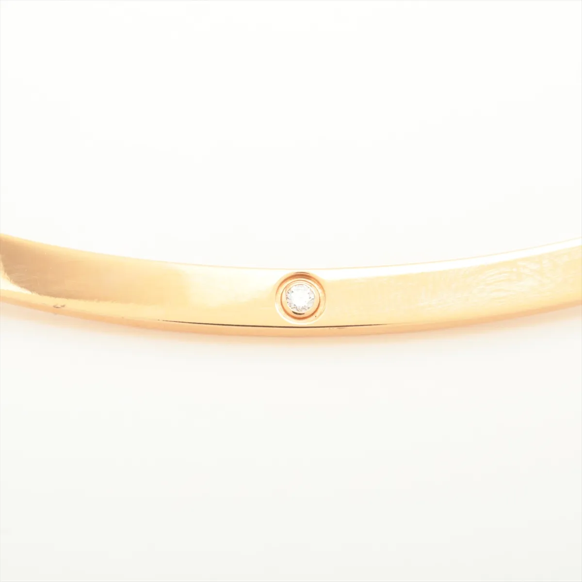 Love Torque Diamond Necklace 750 (PG) 56.5g JTC887 — view 2
