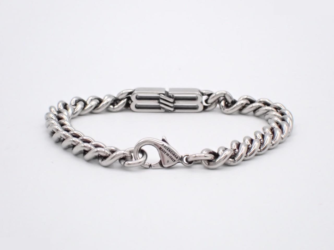 BB Silver Bracelet, Wrist size approximately 16.5 cm — view 2