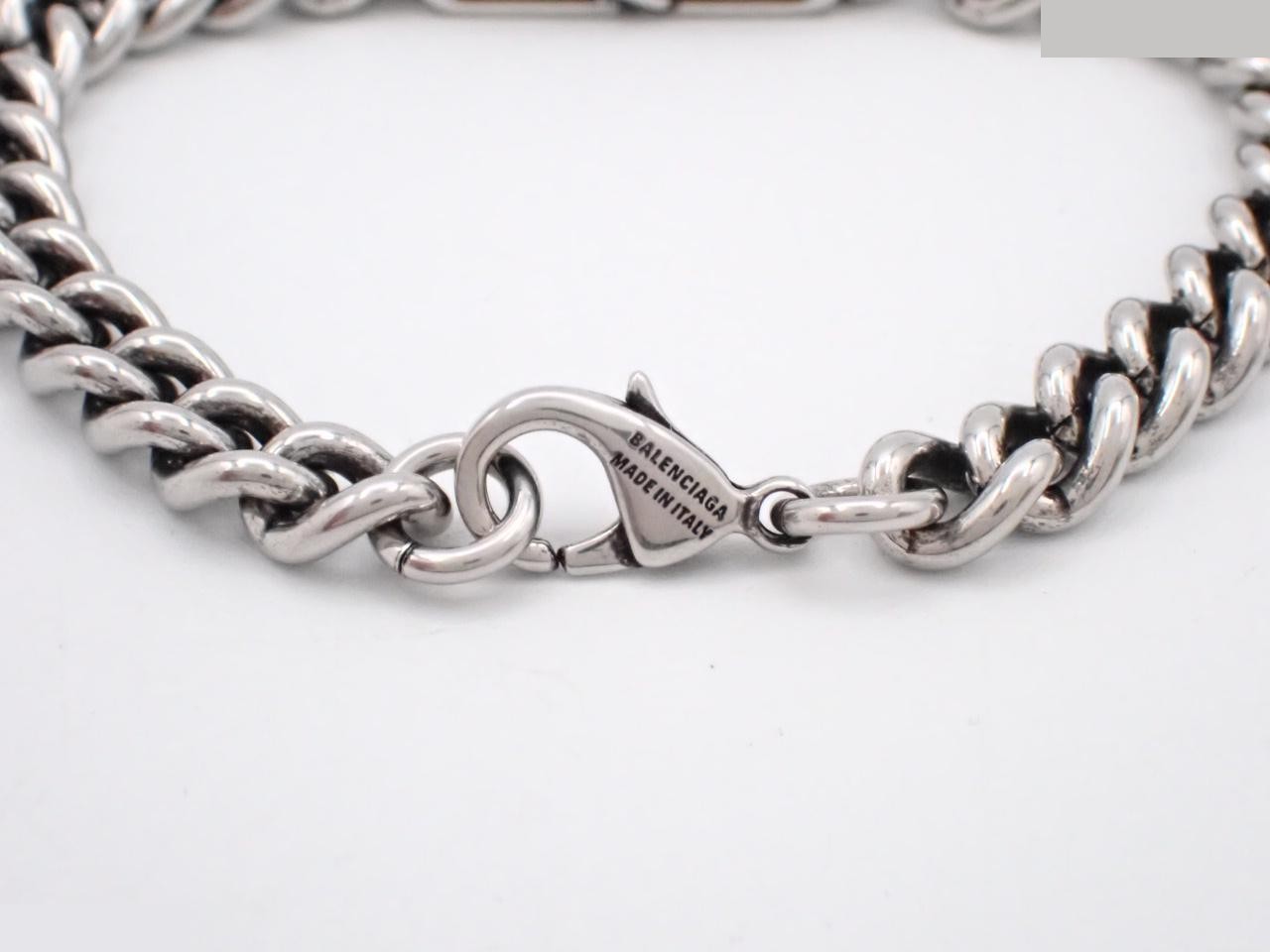 BB Silver Bracelet, Wrist size approximately 16.5 cm — view 3