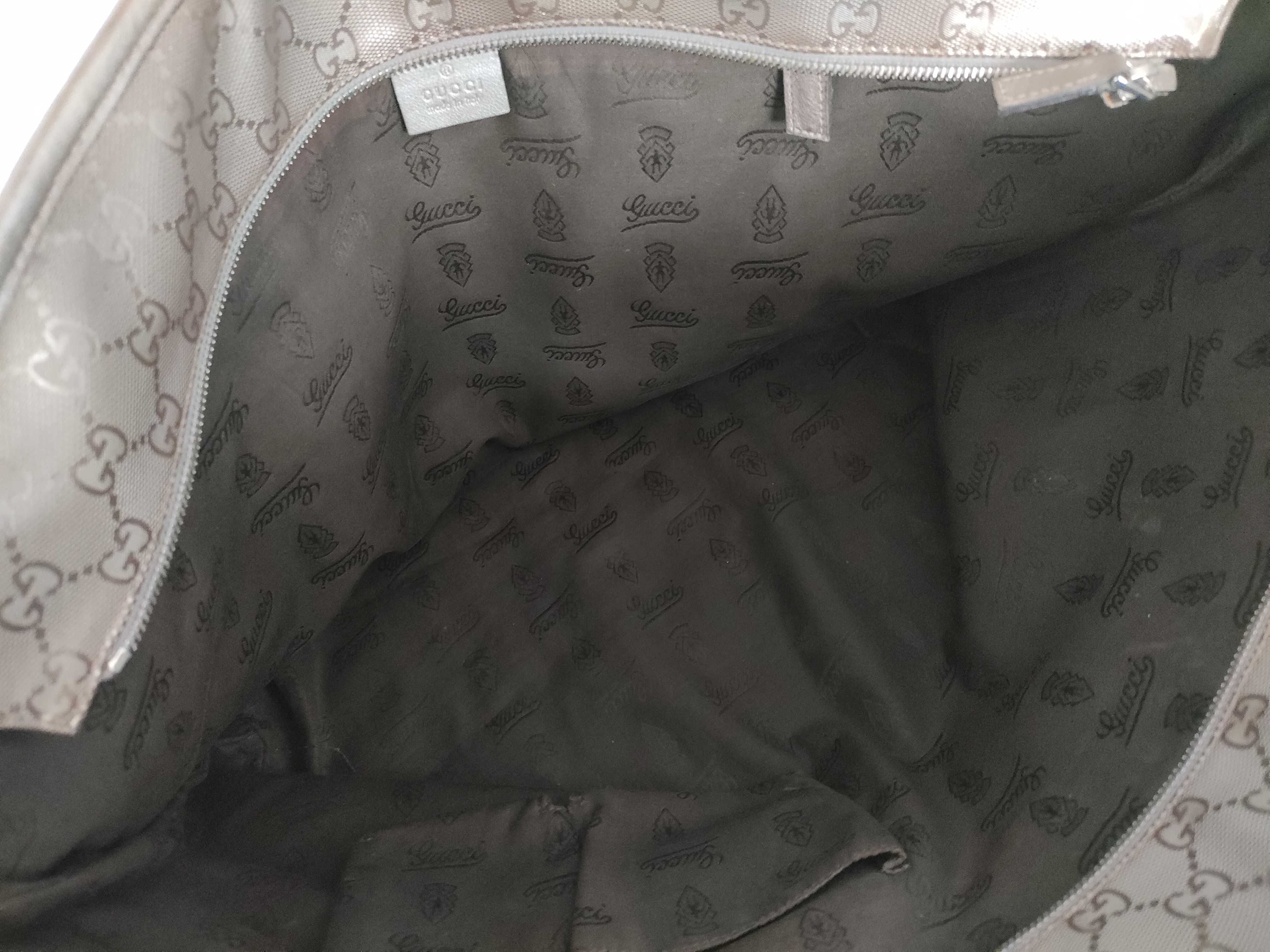 GG Crystal Tote Bag, Brown Tote Bag — view 9