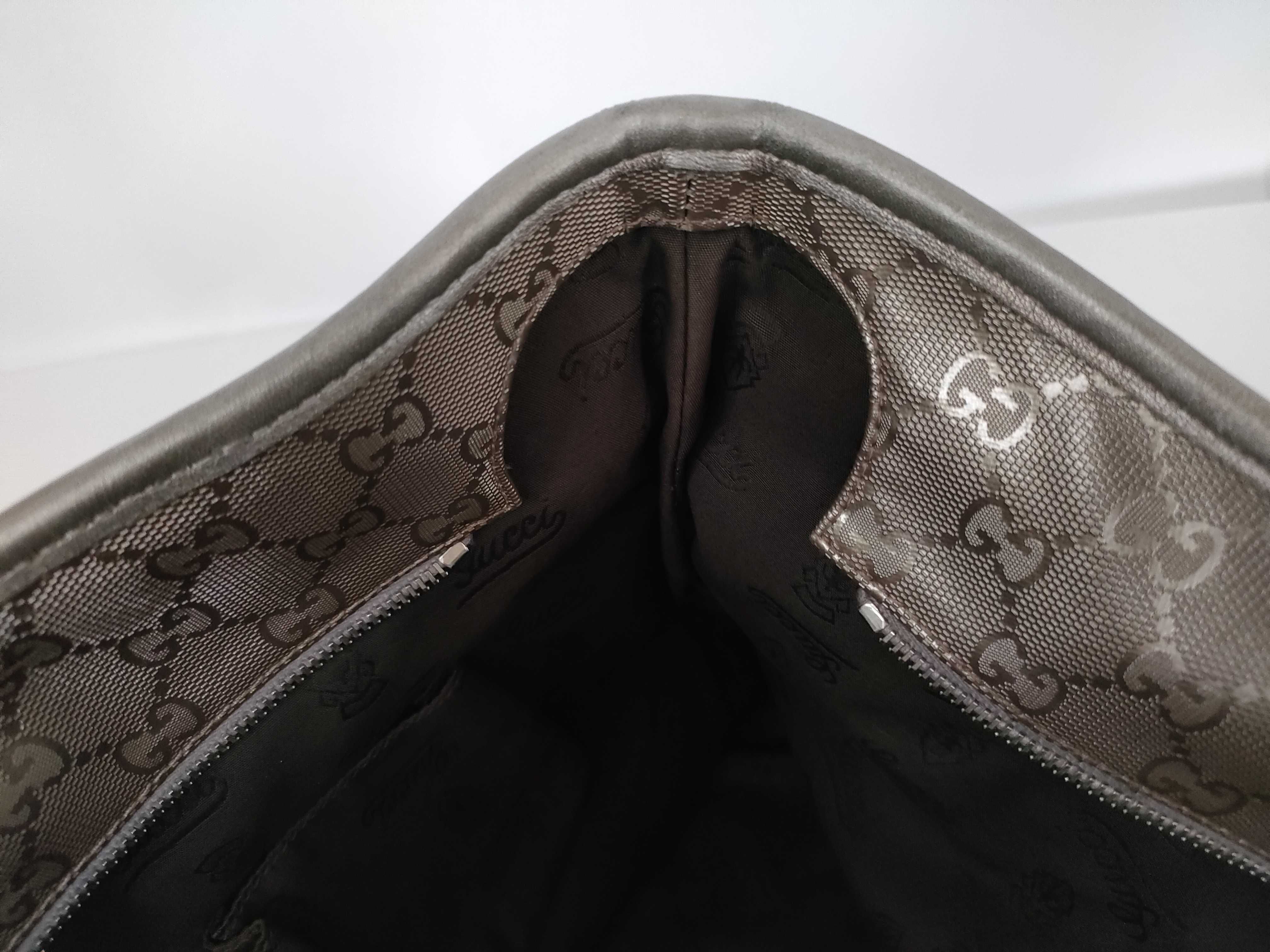 GG Crystal Tote Bag, Brown Tote Bag — view 10