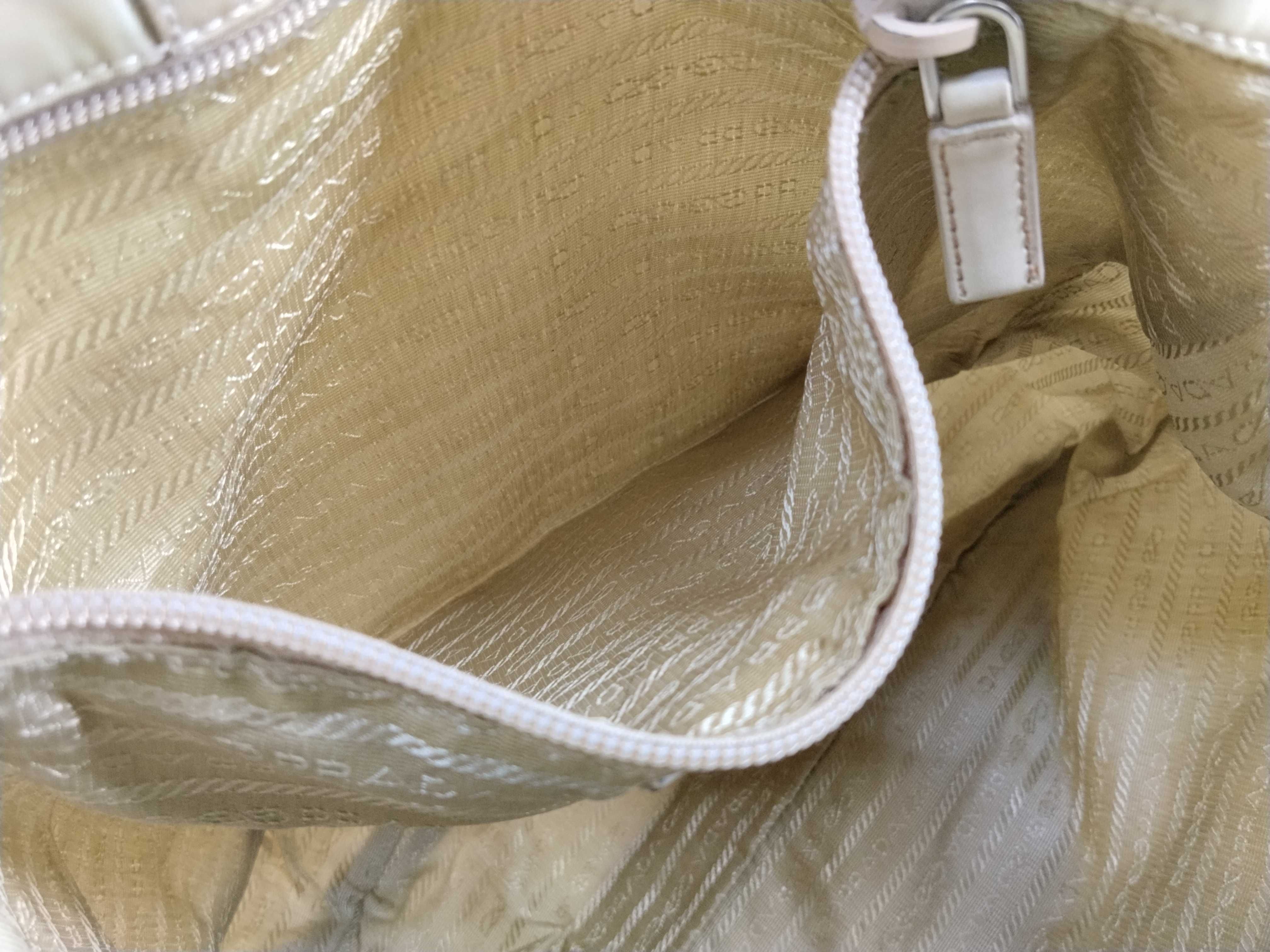 Nylon Prada Shoulder Bag Light Beige Shoulder Bag — view 13