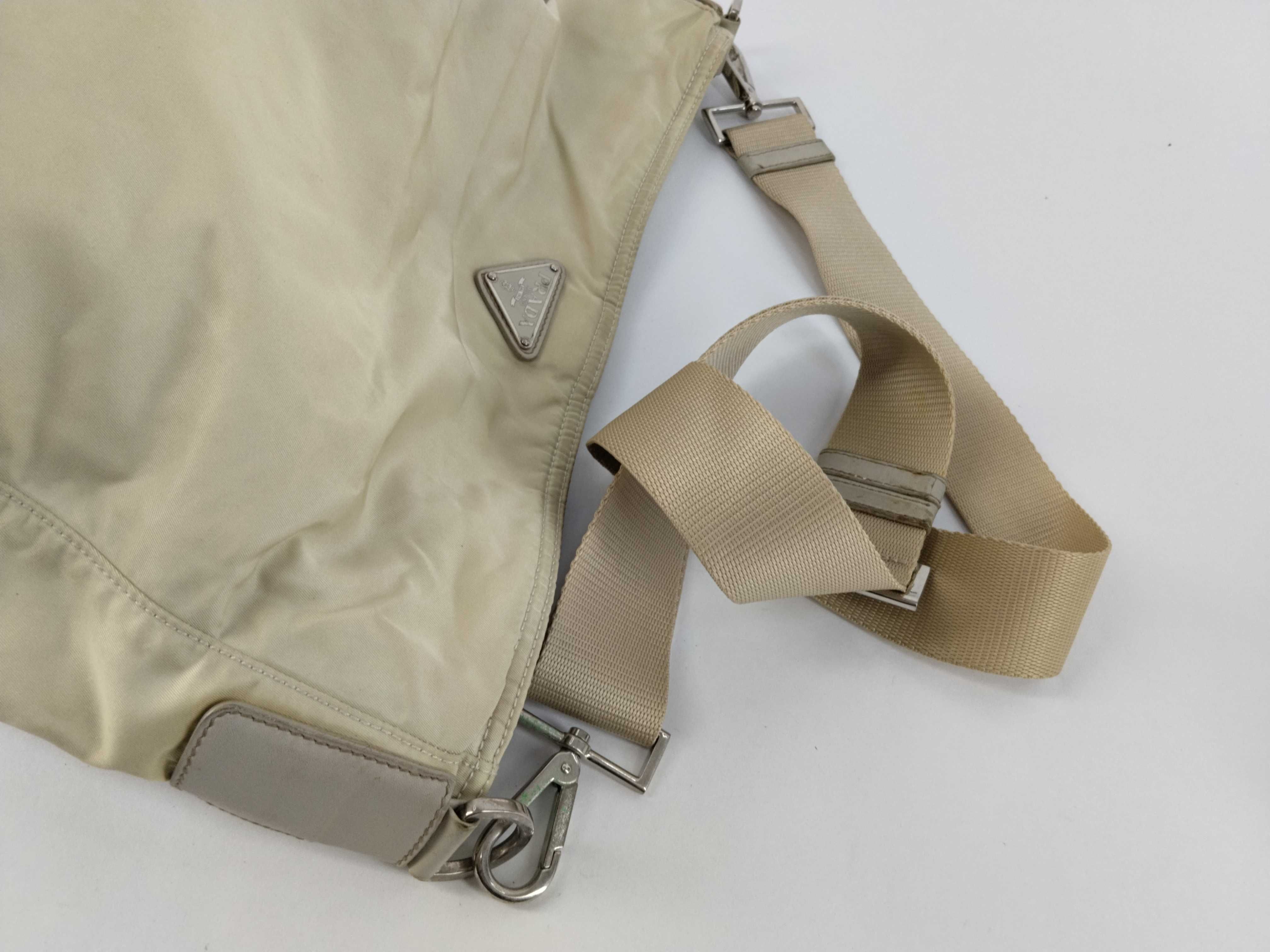 Nylon Prada Shoulder Bag Light Beige Shoulder Bag — view 3