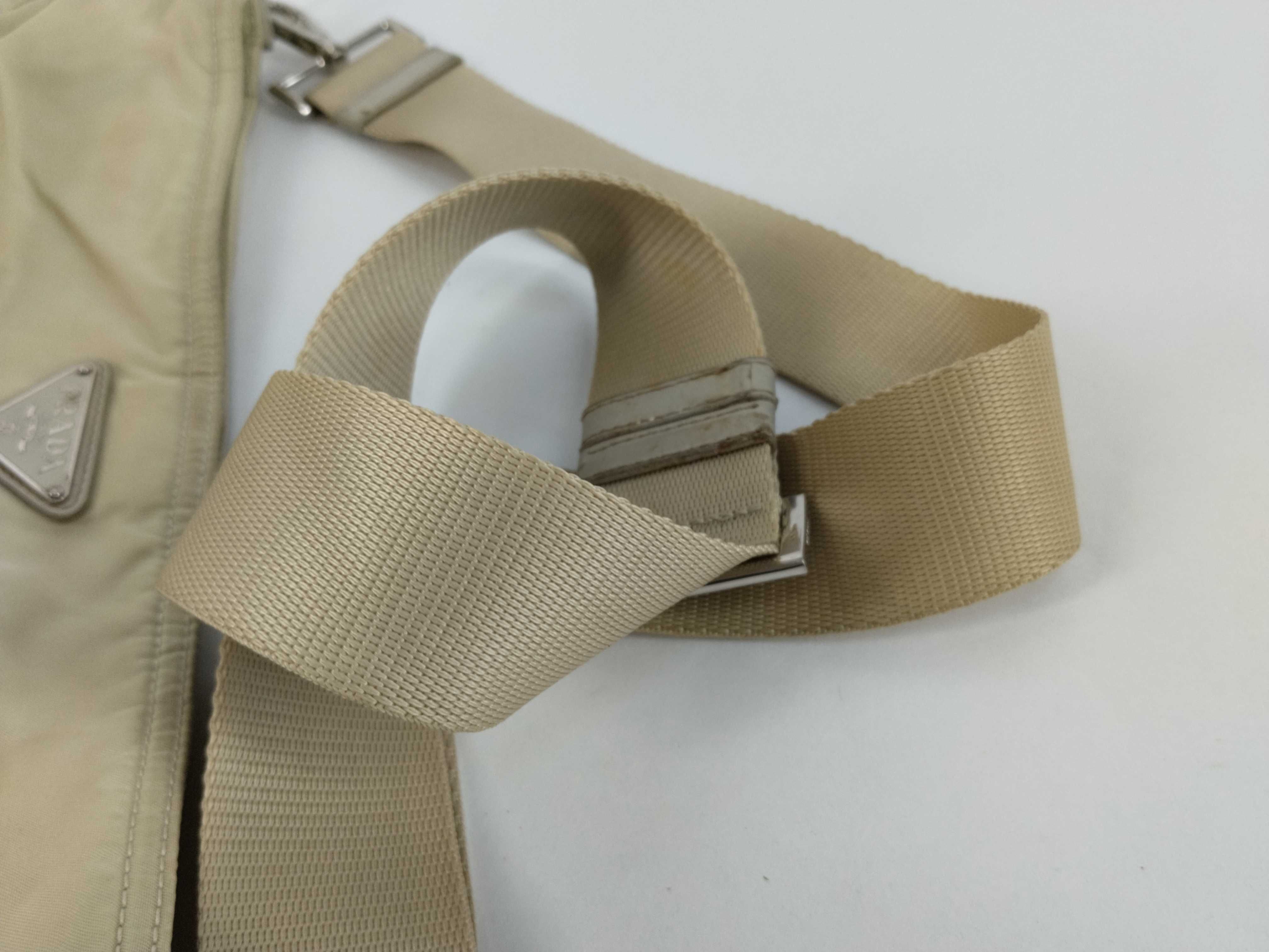 Nylon Prada Shoulder Bag Light Beige Shoulder Bag — view 4