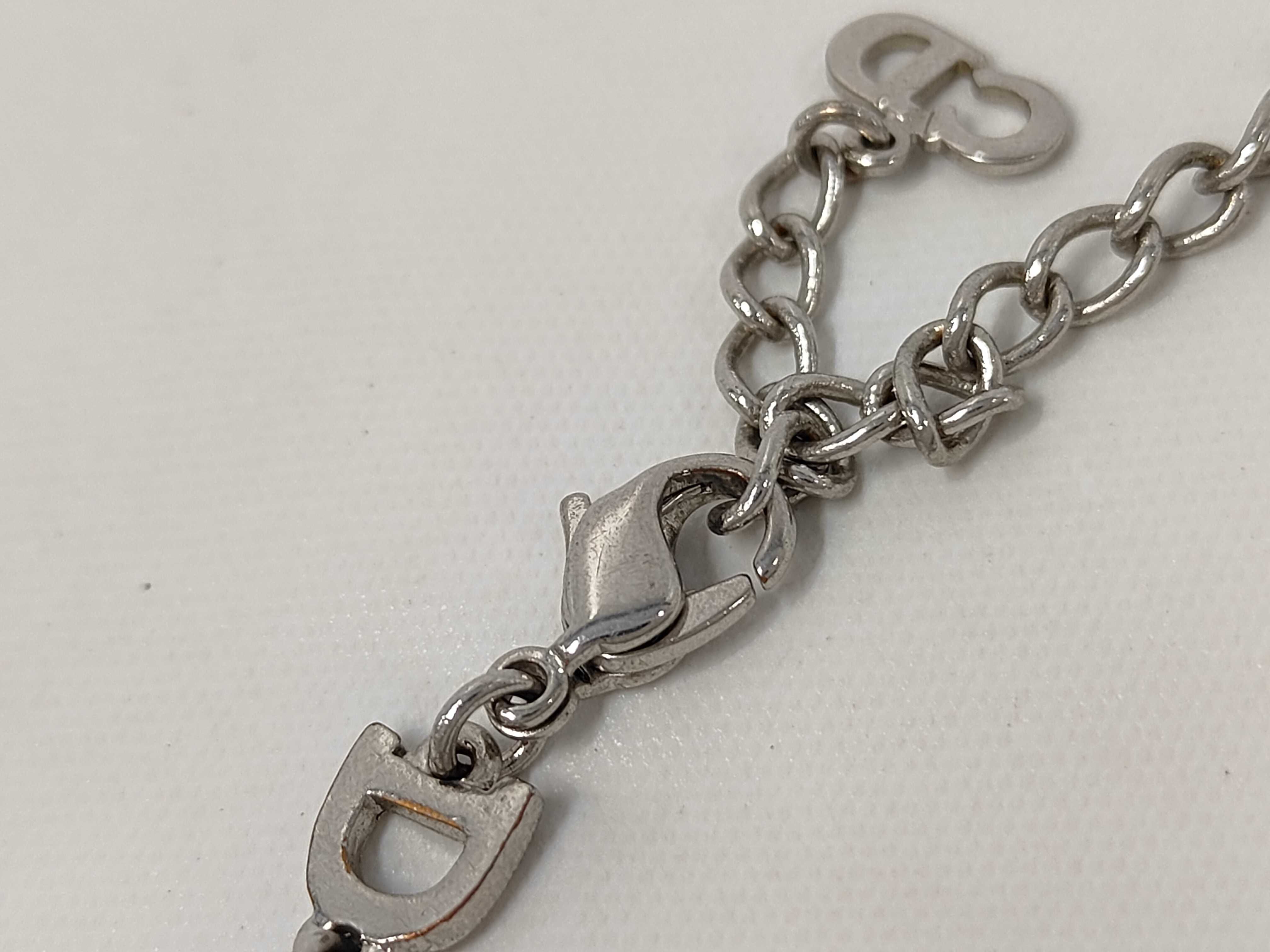 Logo Heart Lock Padlock Silver Bracelet Bracelet/Bangle — view 6