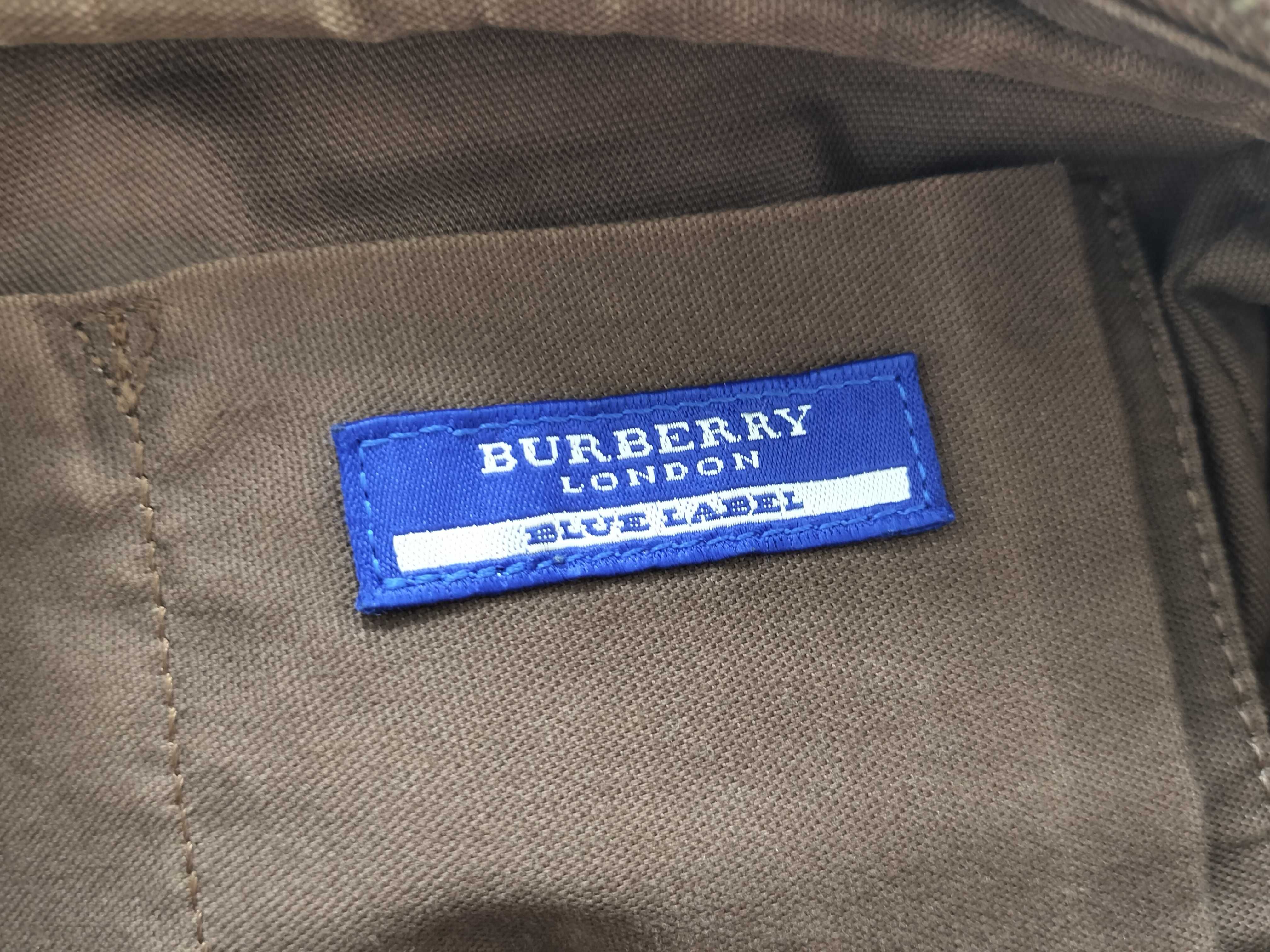 Blue Label Burberry Handbag Blue Label Plaid Plate Tote Bag Shoulder Bag — view 14