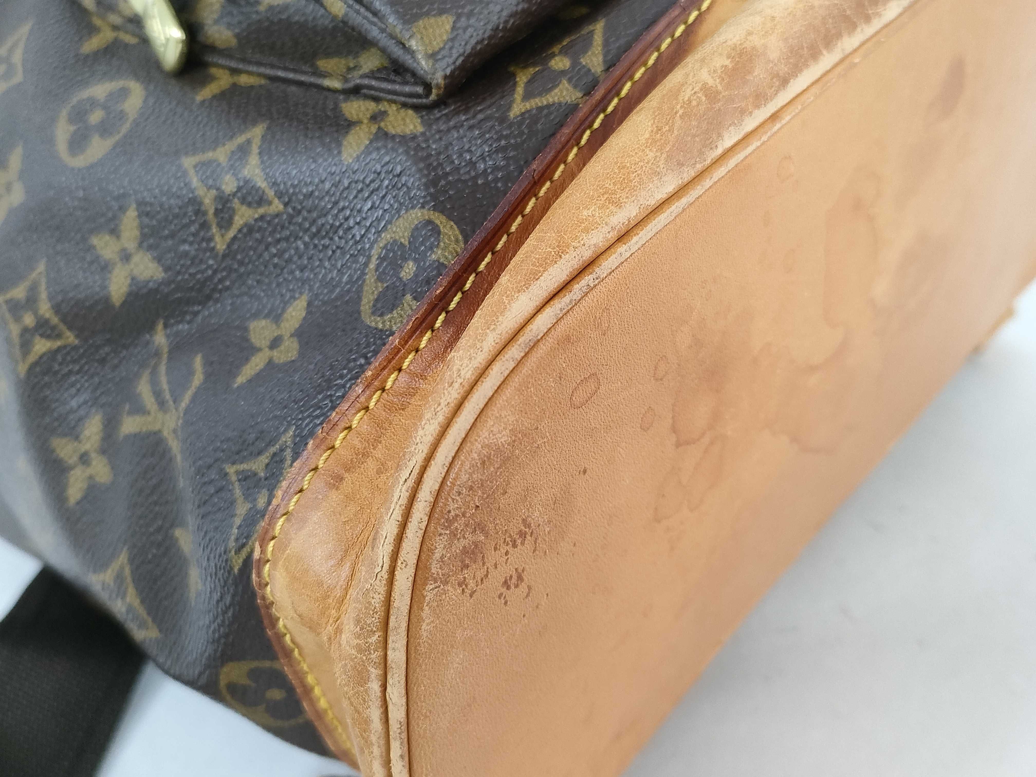 Monogram Louis Vuitton Montsouris MM Rucksack — view 6