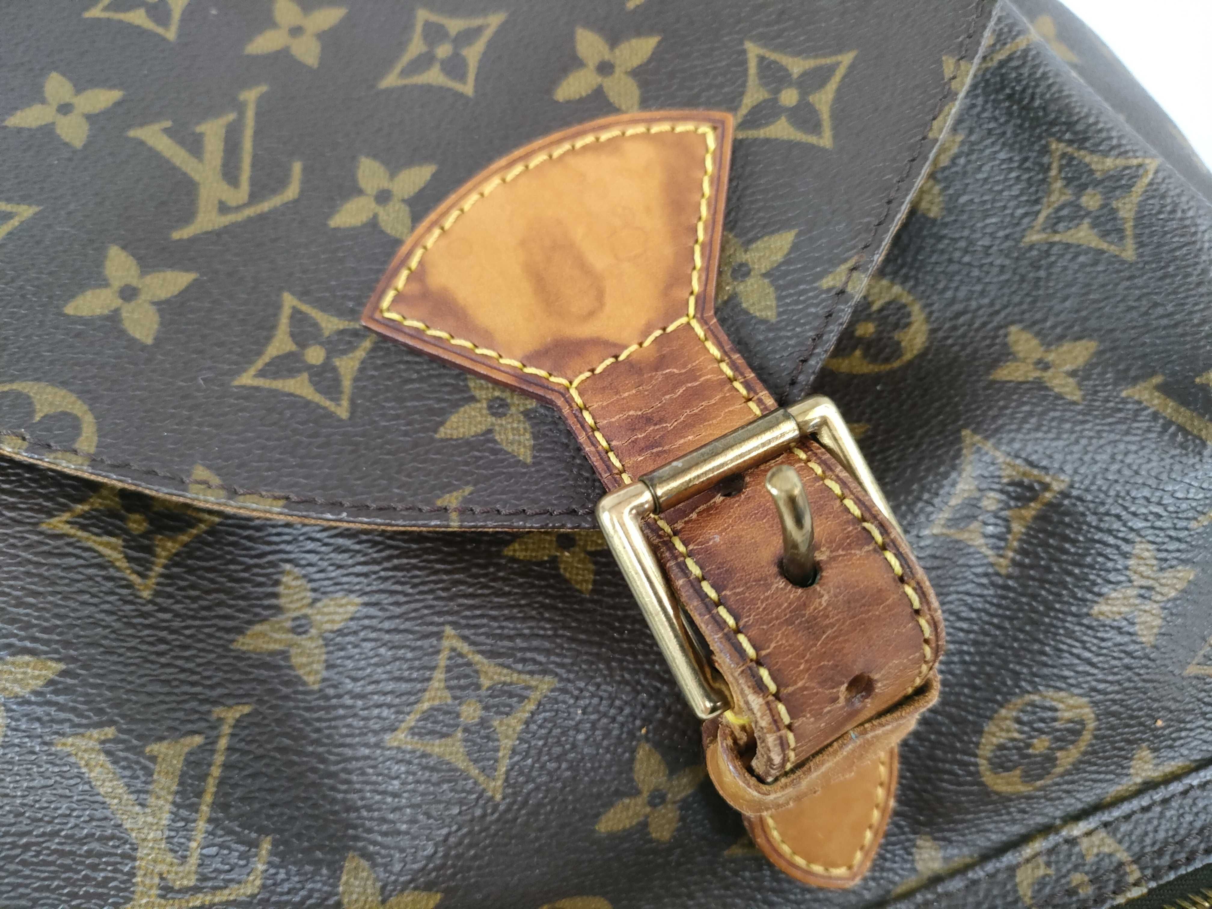 Monogram Louis Vuitton Montsouris MM Rucksack — view 8