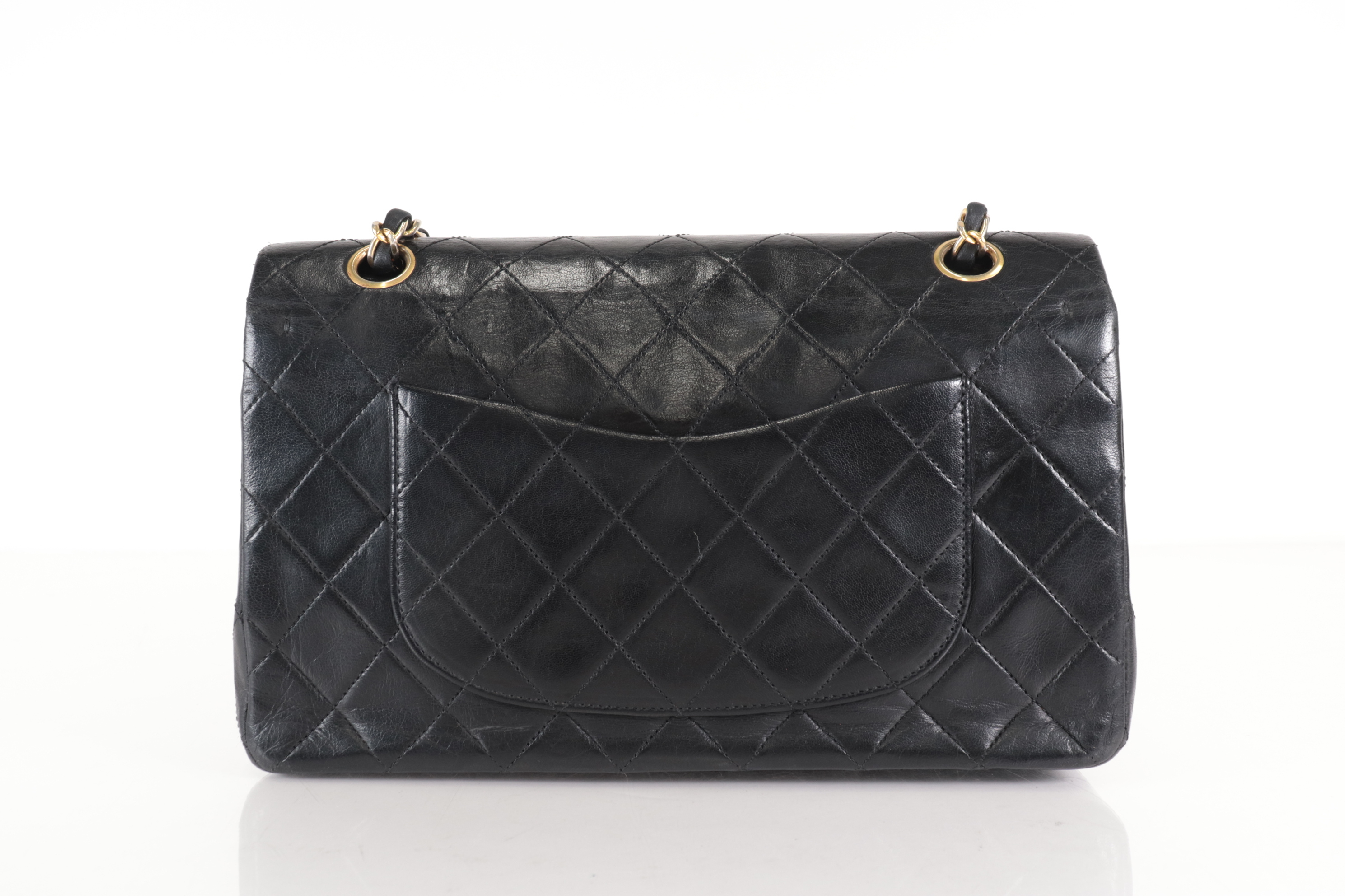 Double Flap 25 Lamb Chain Shoulder Bag (Series 1) — view 2