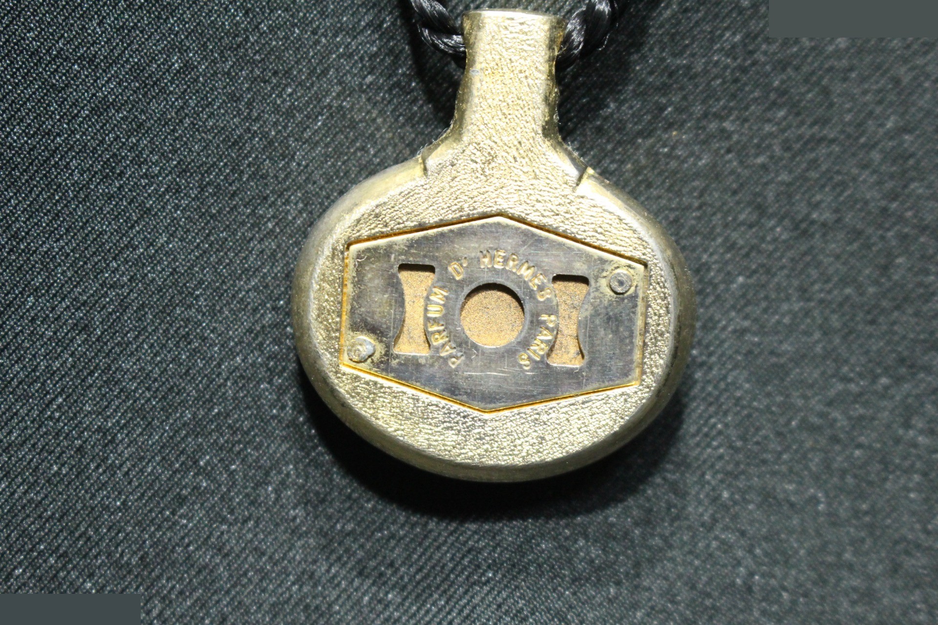 Perfume bottle necklace, approximately 70cm around the neck. — view 3