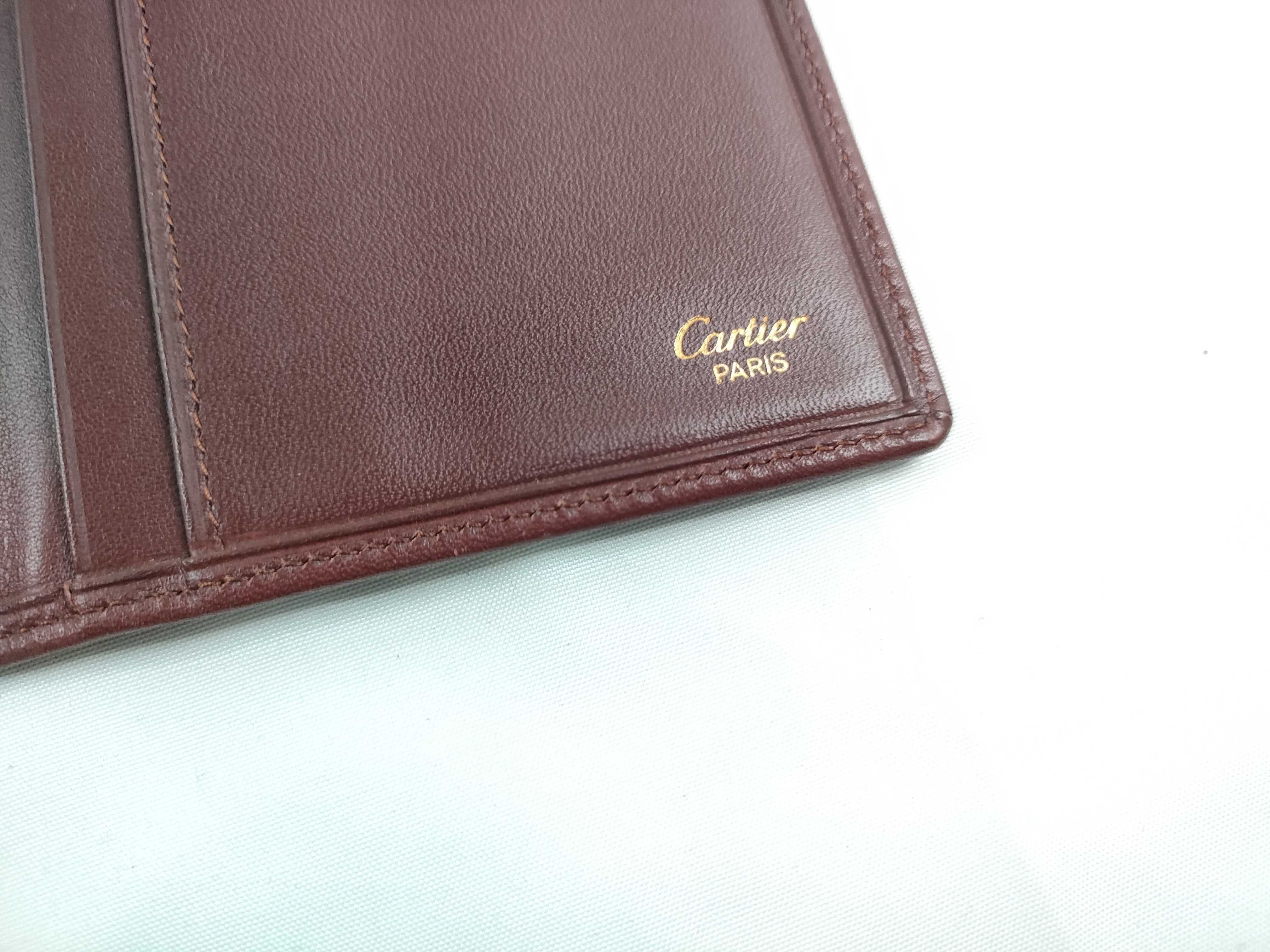 Must Line Long Wallet, Bordeaux Leather Billfold — view 9