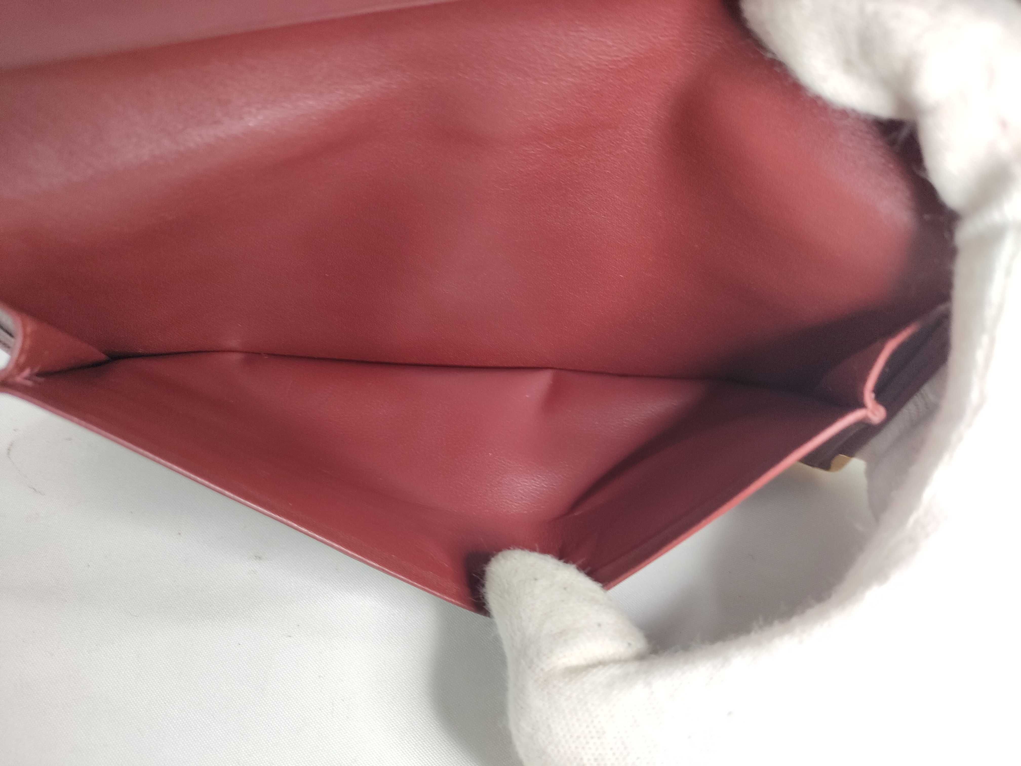 Must Line Long Wallet, Bordeaux Leather Billfold — view 10